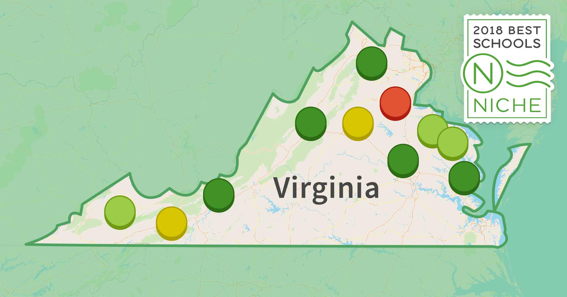 2018 Best School Districts In Virginia Niche