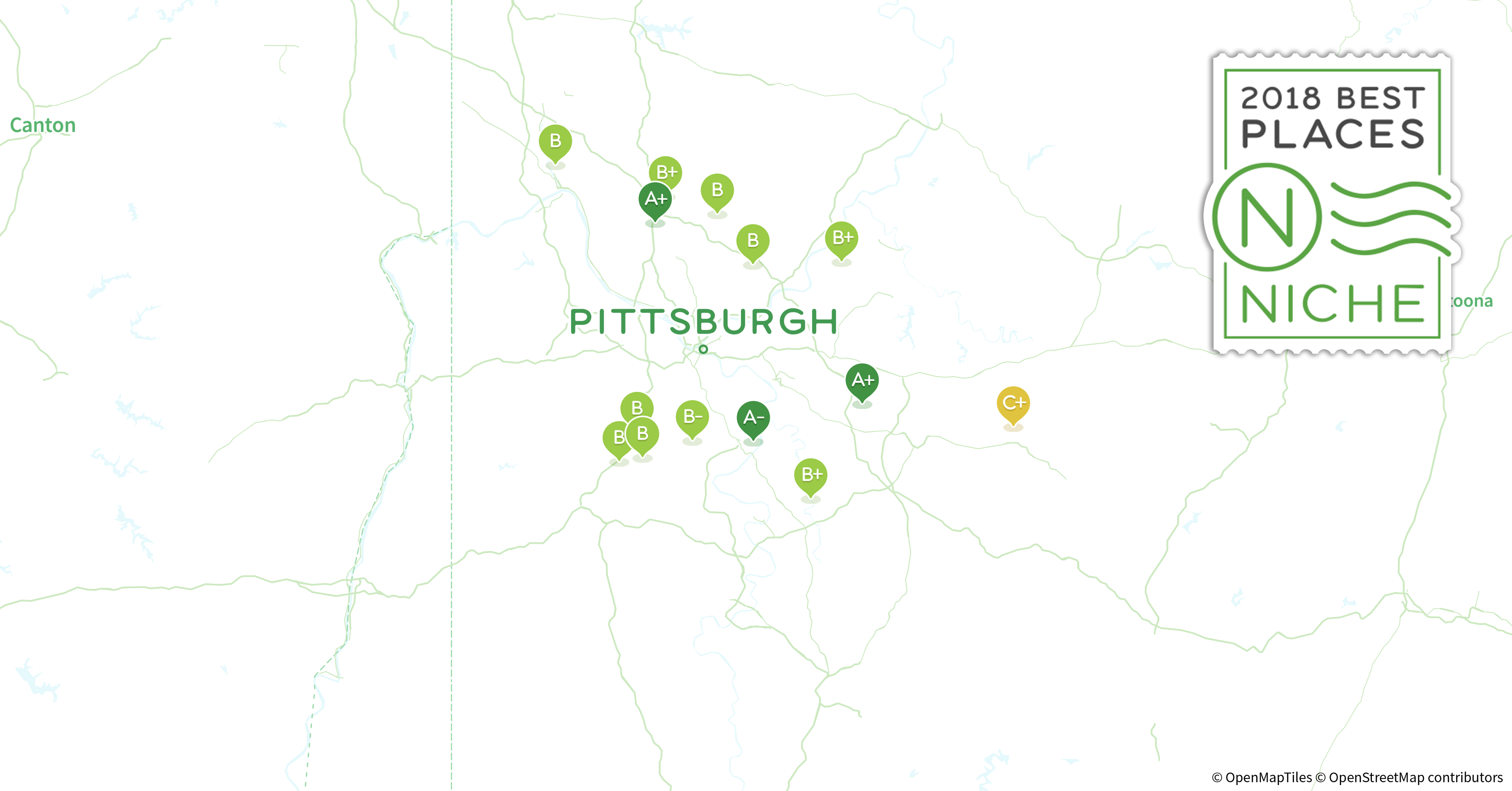 2018 Best Pittsburgh Area Neighborhoods for Millennials Niche