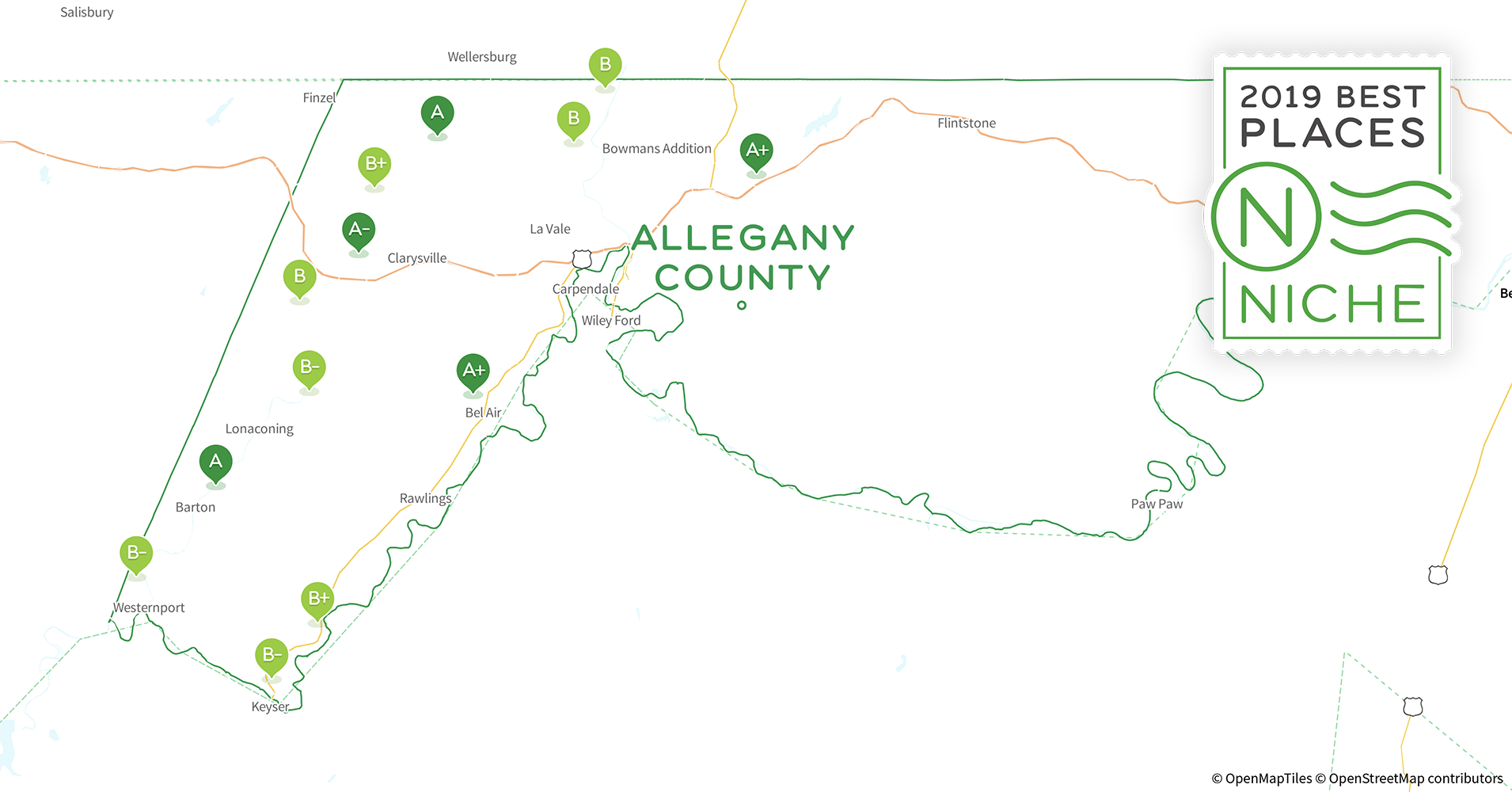 2019 Best Places to Live in Allegany County, MD Niche