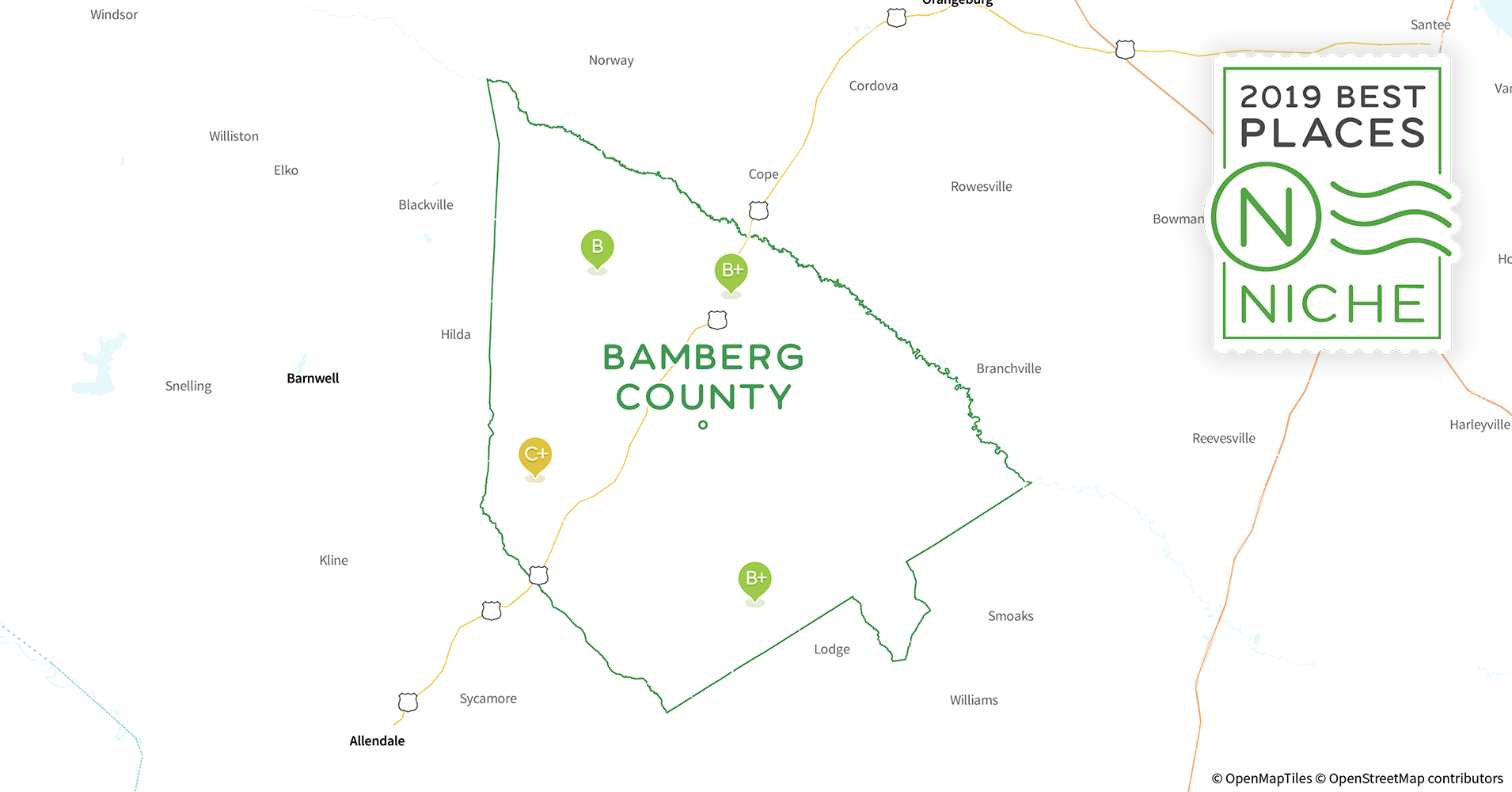 2019 Best Places to Live in Bamberg County, SC Niche