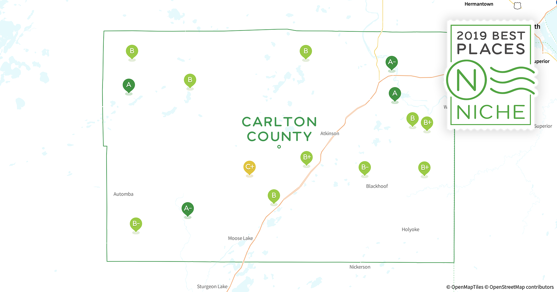 2019 Best Places to Live in Carlton County, MN Niche