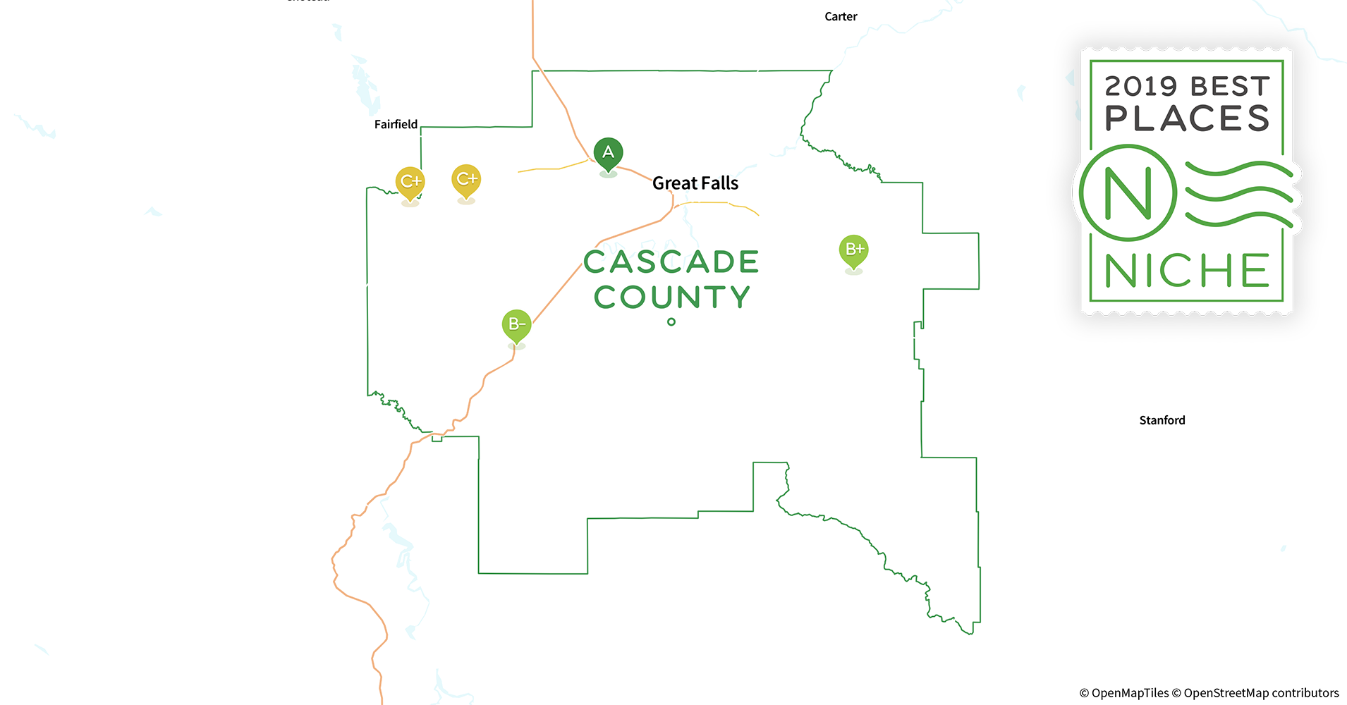 2019 Best Places to Live in Cascade County, MT Niche