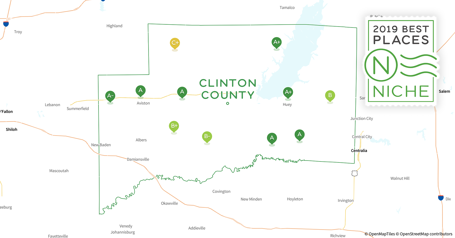 2019 Best Places to Live in Clinton County, IL Niche