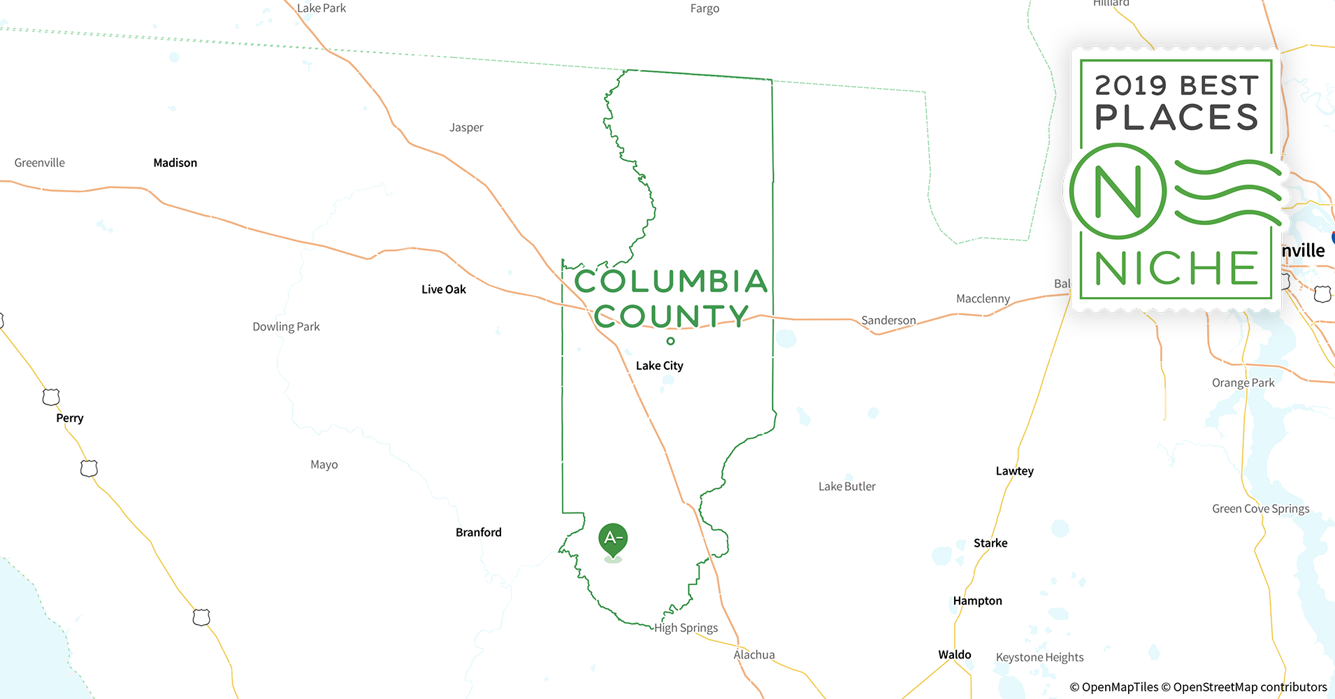 2019 Safe Places to Live in Columbia County, FL Niche
