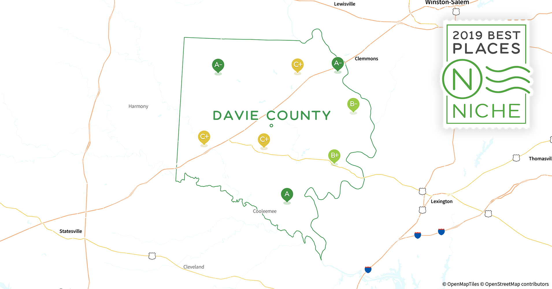 2019 Safe Places to Live in Davie County, NC Niche
