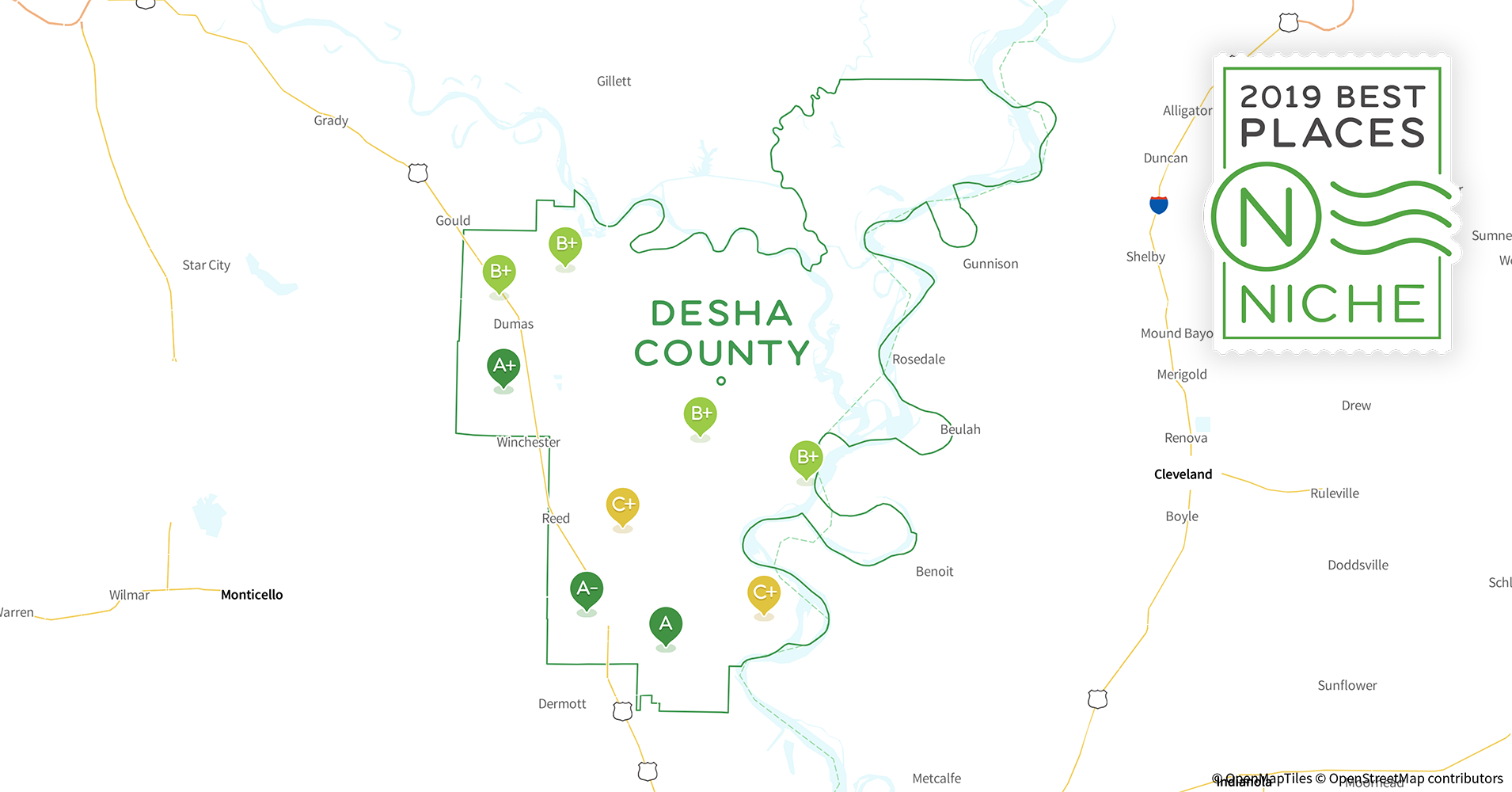 2019 Safe Places to Live in Desha County, AR Niche