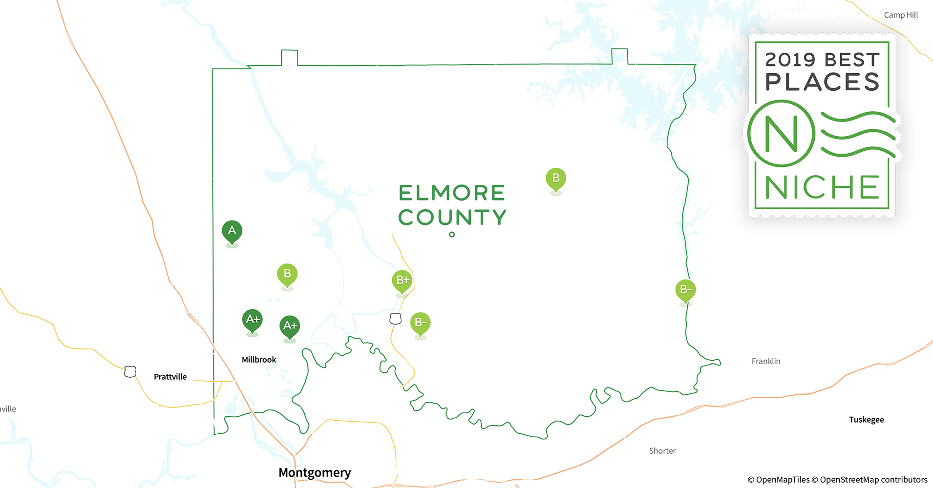 2019 Best Places to Live in Elmore County, AL Niche
