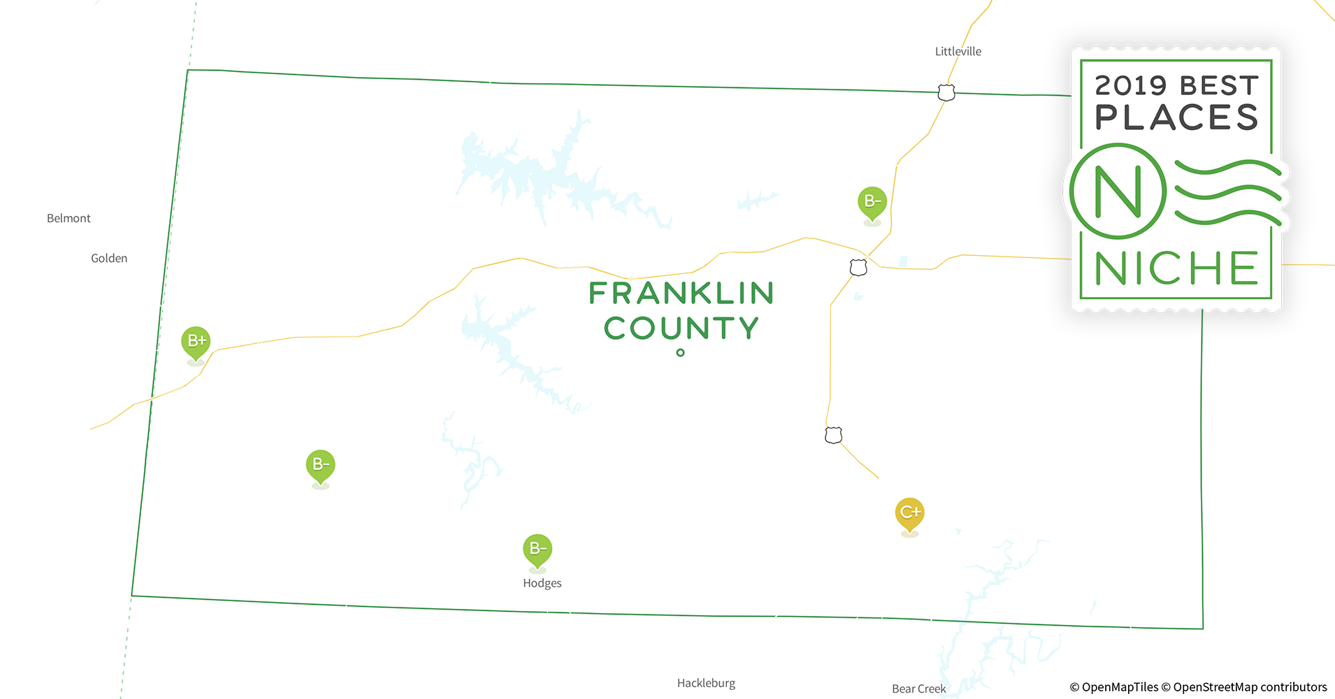 2019 Safe Places to Live in Franklin County, AL Niche