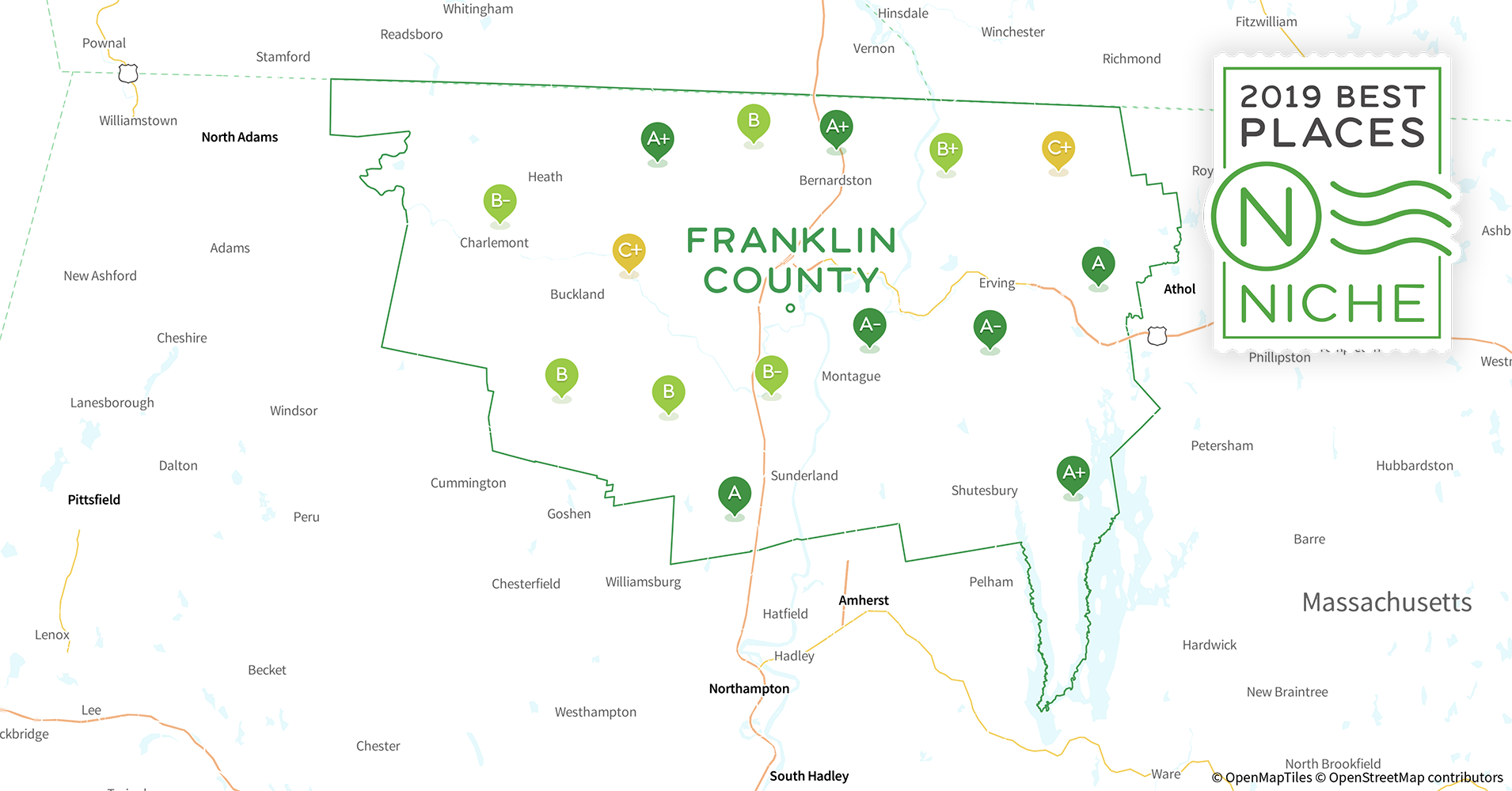 2019 Best Places to Live in Franklin County, MA Niche