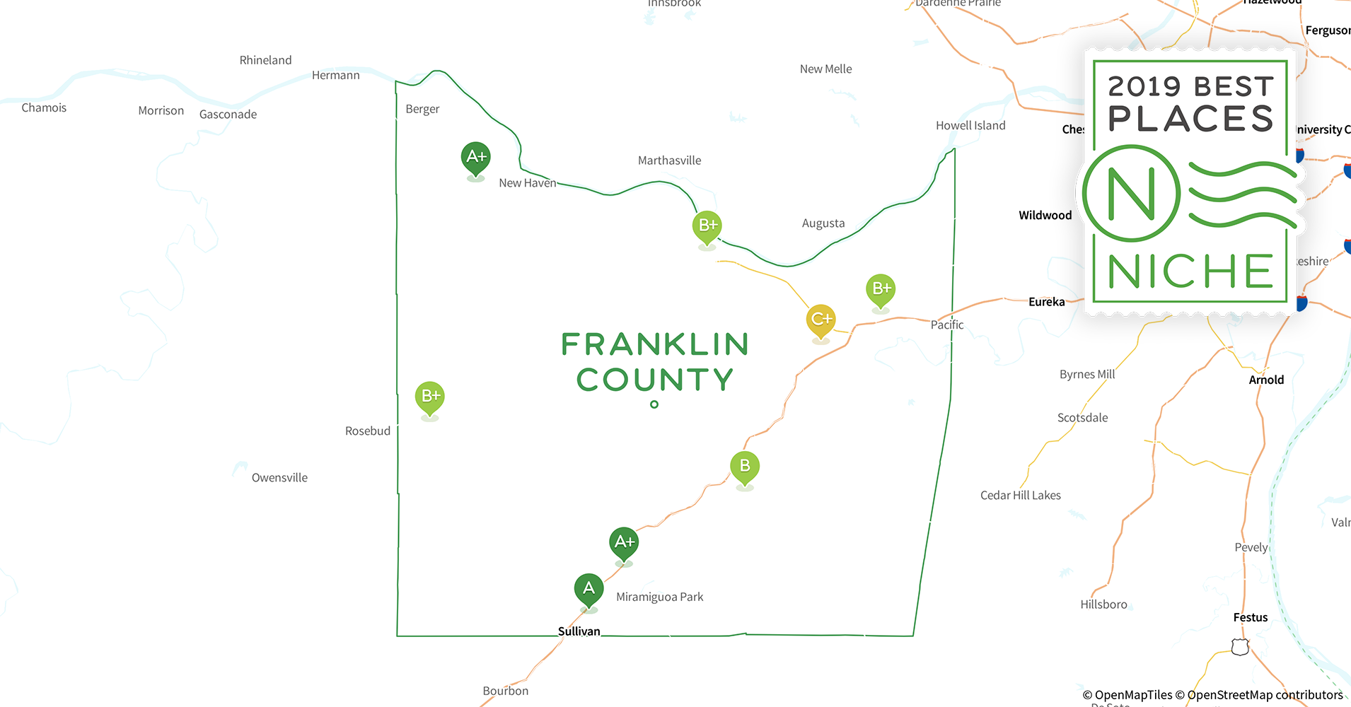 2019 Best Places to Live in Franklin County, MO Niche