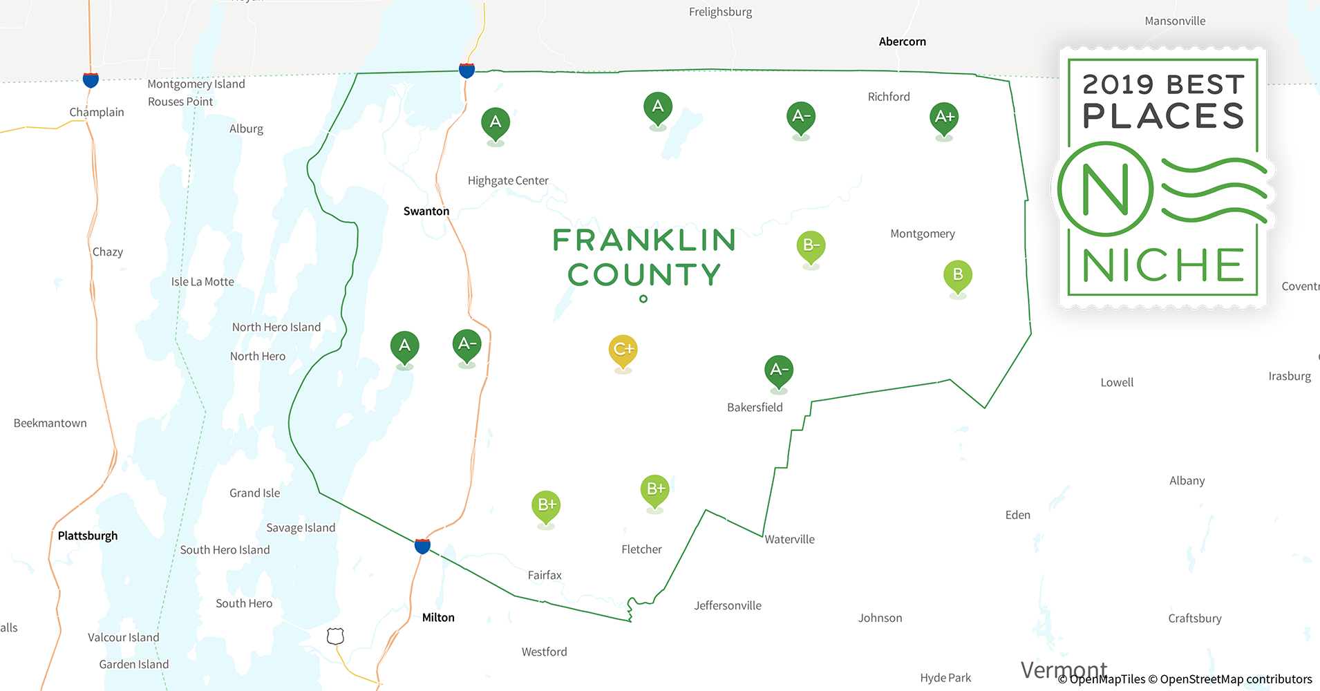 2019 Best Places to Live in Franklin County, VT Niche