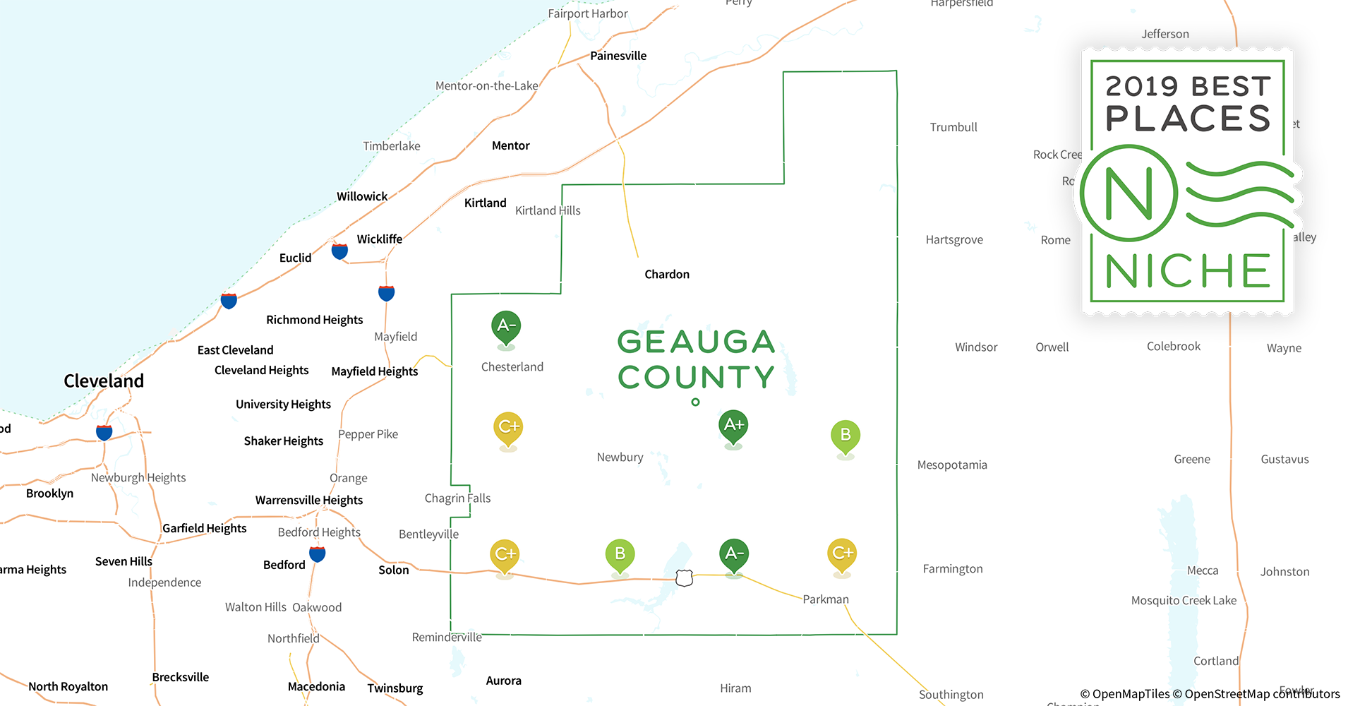2019 Safe Places to Live in Geauga County, OH Niche