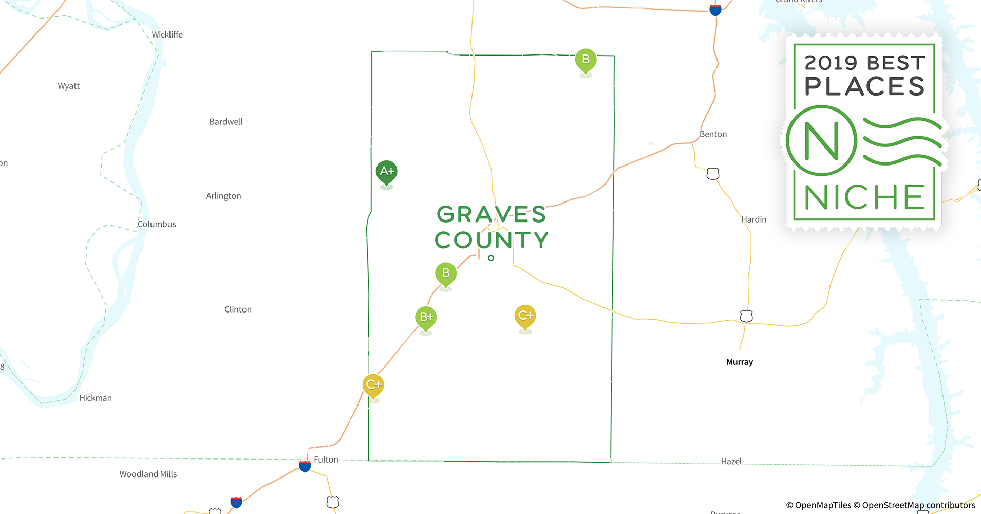2019 Best ZIP Codes to Buy a House in Graves County, KY Niche