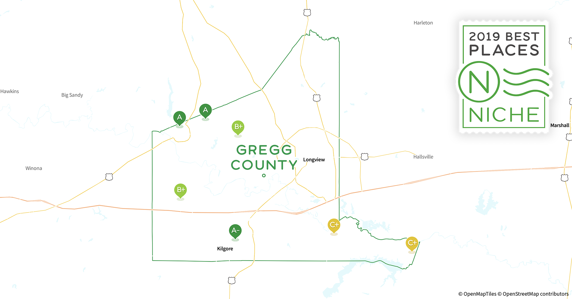2019 Best Places to Live in Gregg County, TX Niche