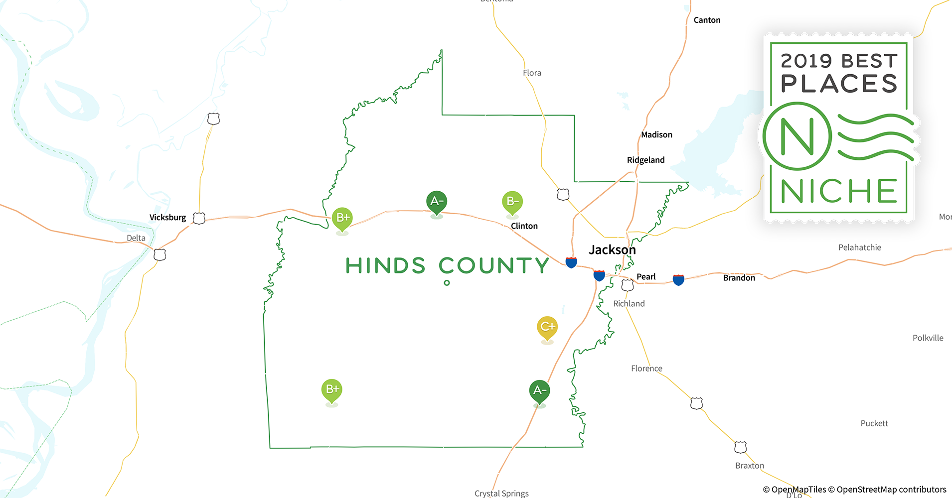 2019 Best Places to Live in Hinds County, MS Niche
