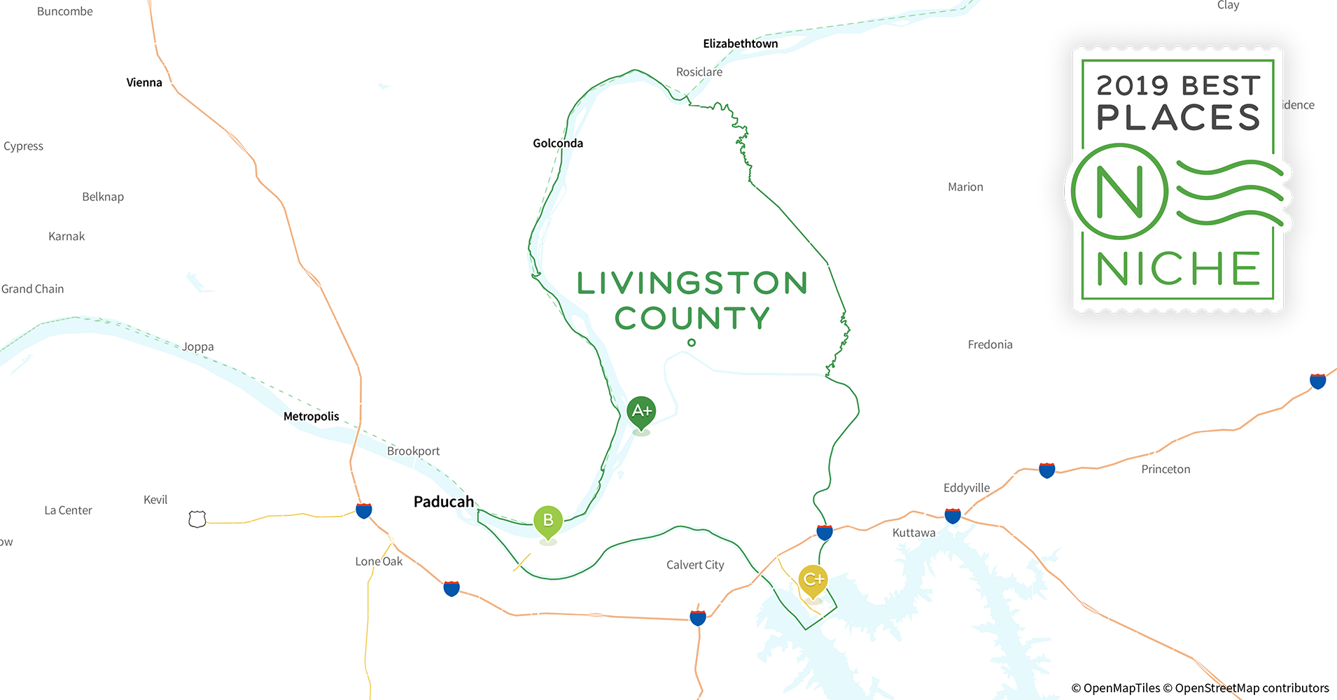 Compare Cost of Living in Livingston County, KY Niche