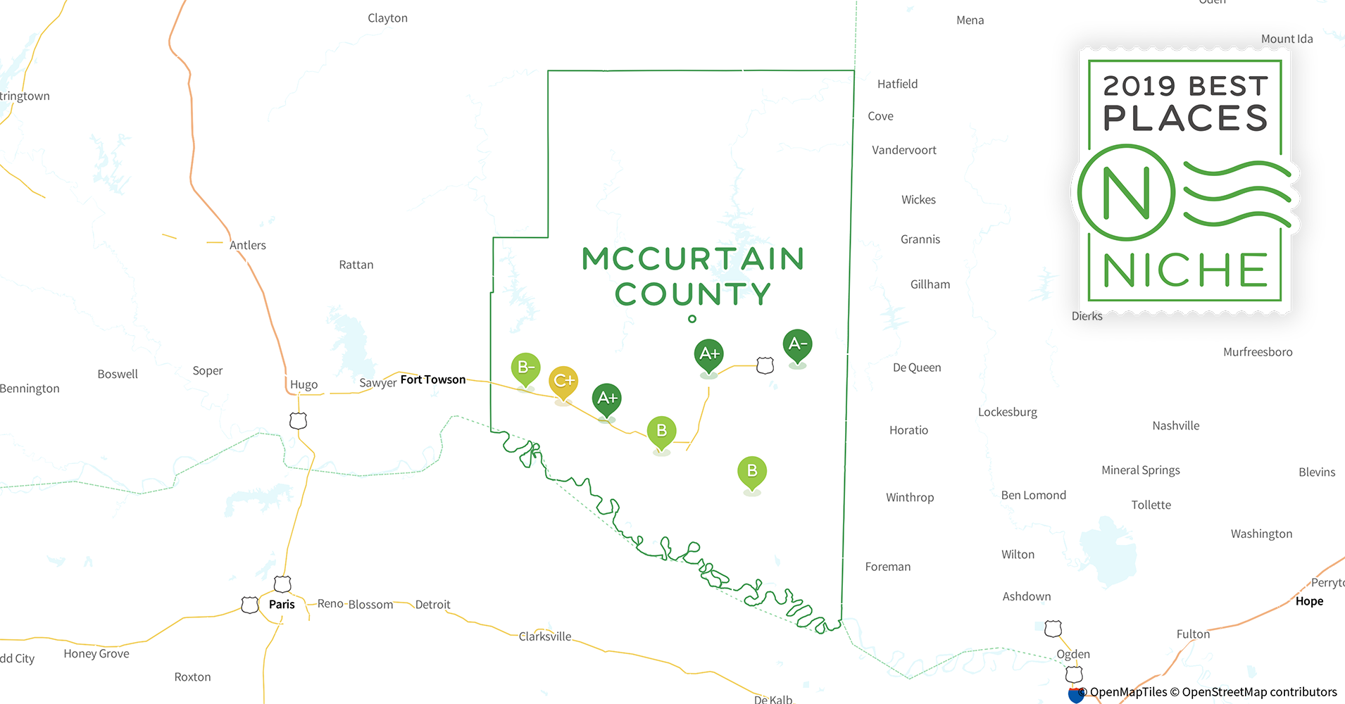 2019 Best Places to Retire in McCurtain County, OK Niche