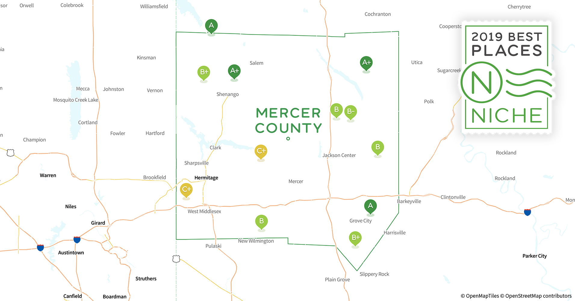 2019 Best Places To Live In Mercer County PA Niche