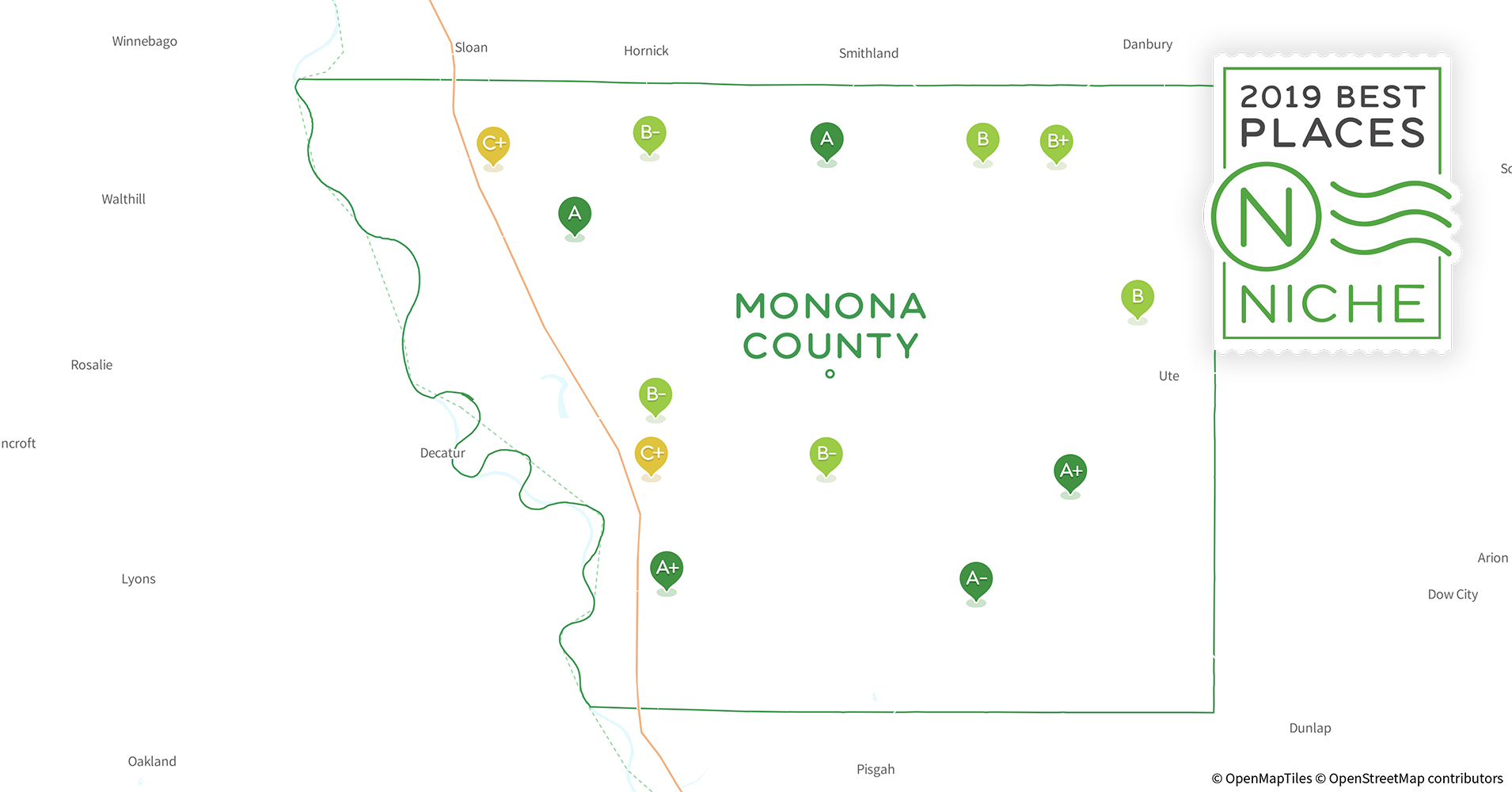2019 Best Places to Live in Monona County, IA Niche