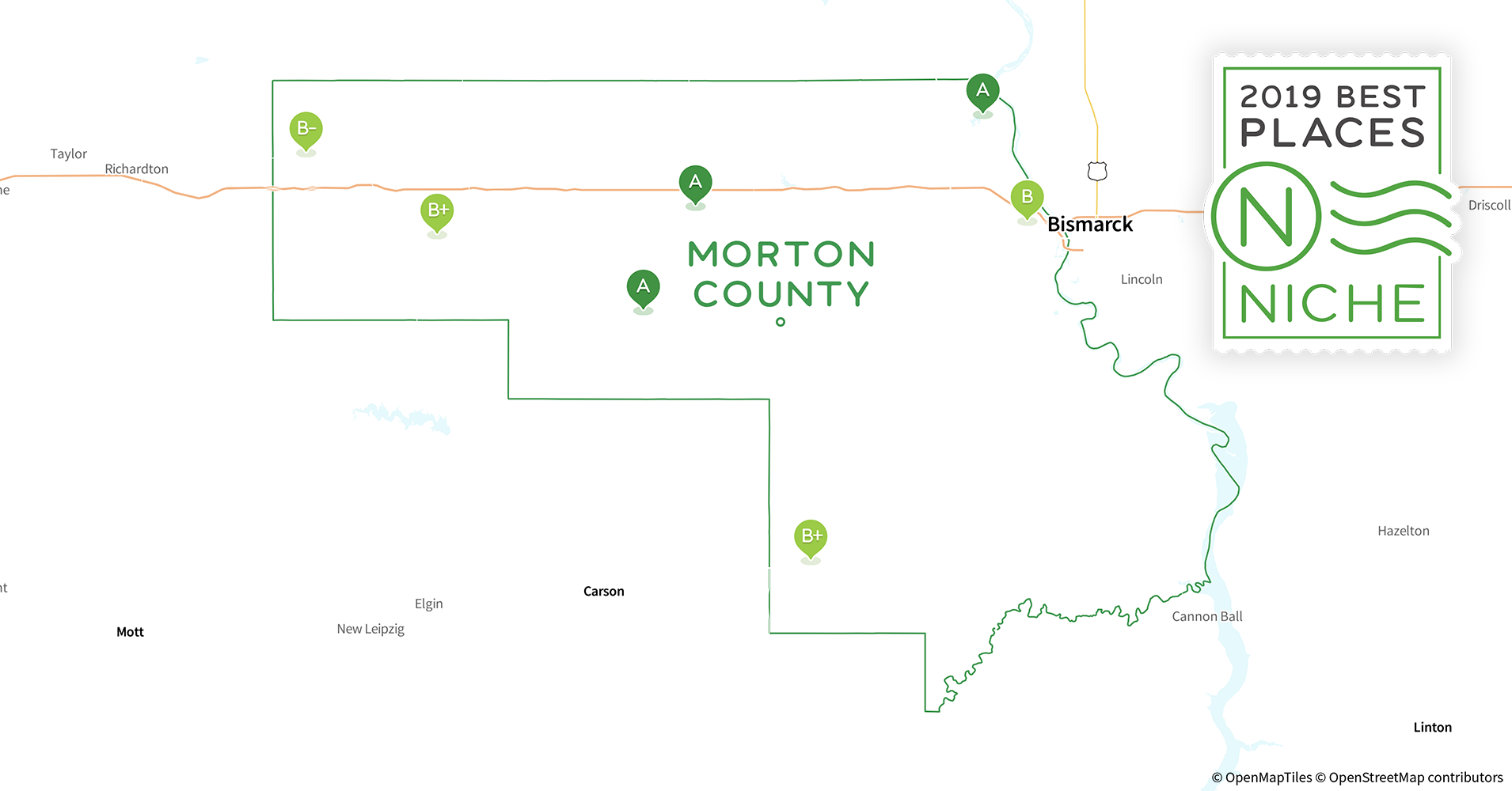 2019 Best Places to Live in Morton County, ND Niche