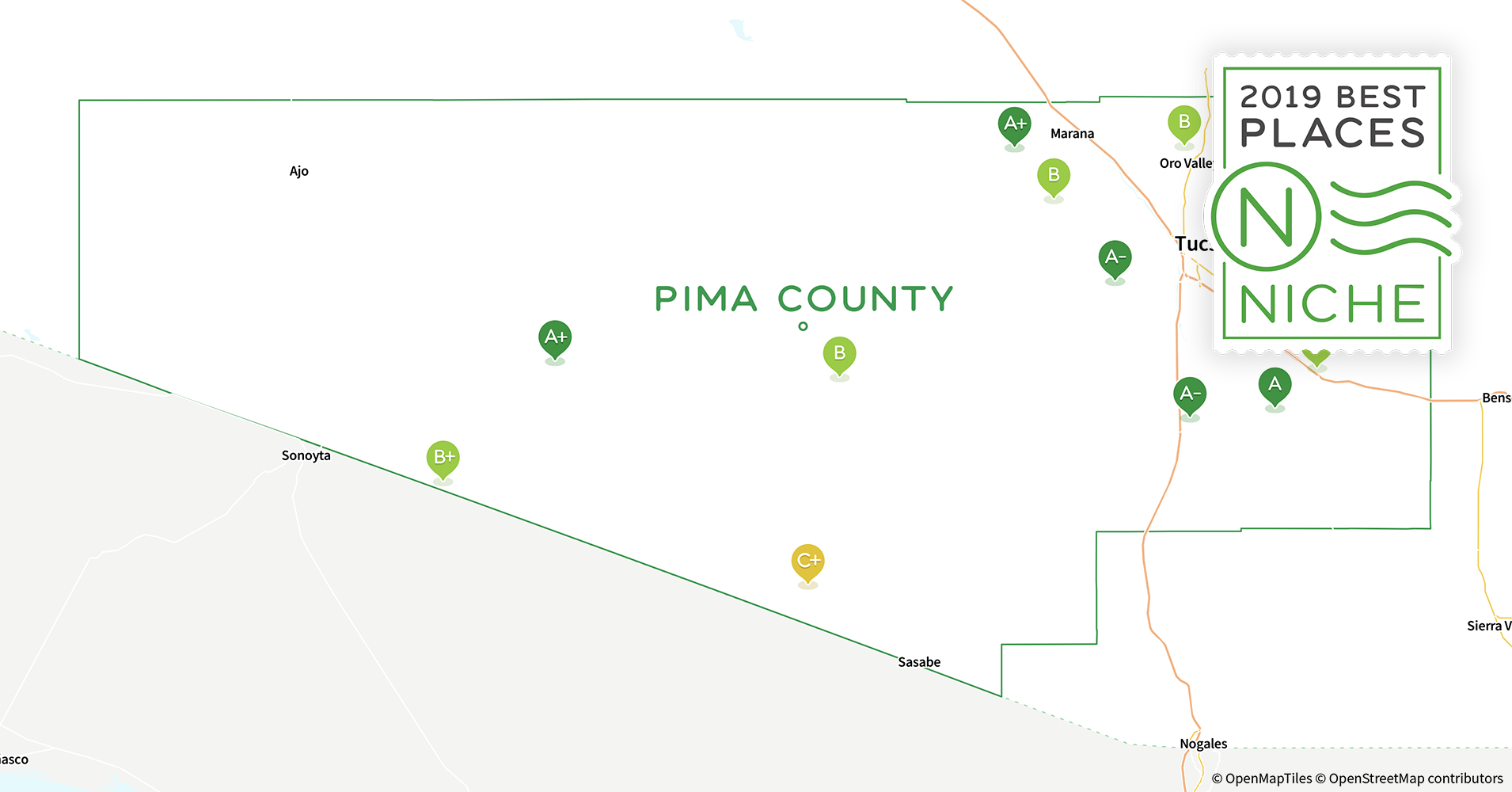 2019 Best Places to Raise a Family in Pima County, AZ Niche