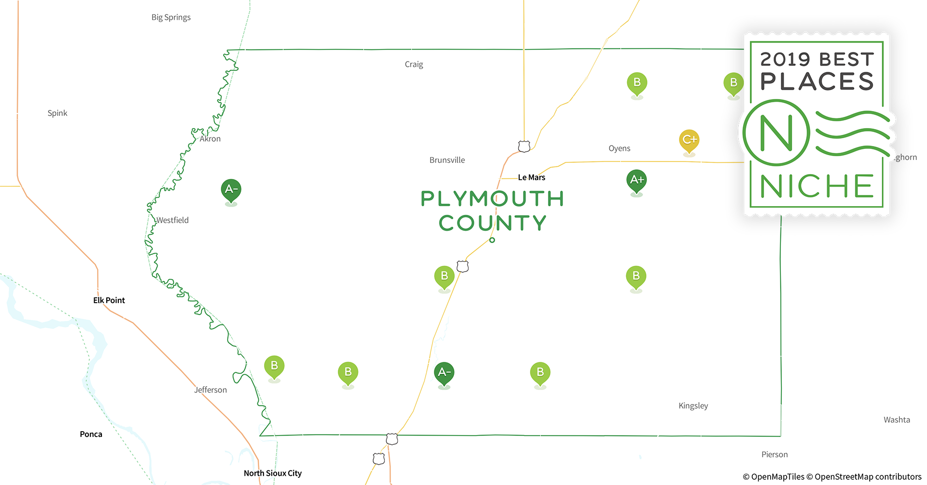 2019 Best Places to Live in Plymouth County, IA Niche