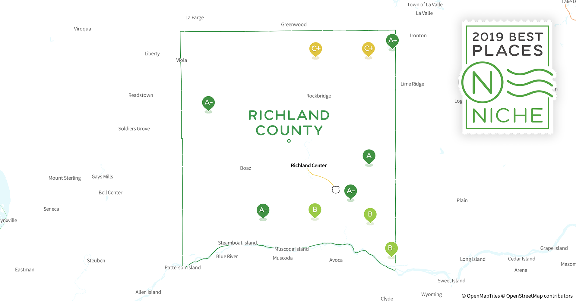 2019 Best Places to Live in Richland County, WI Niche