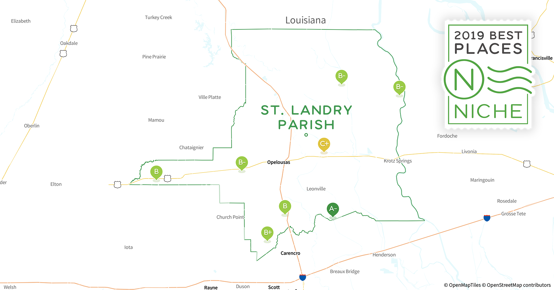 2019 Best Places to Live in St. Landry Parish, LA Niche