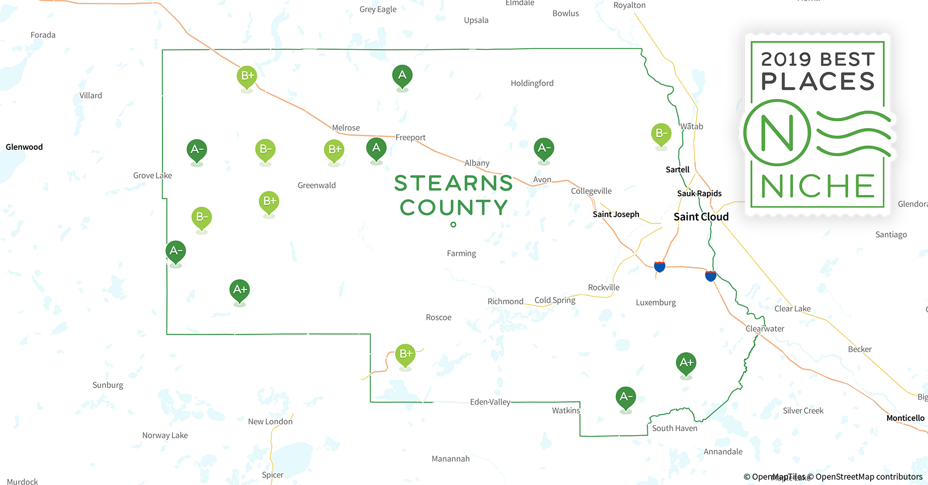 2019 Best Places To Live In Stearns County MN Niche 2019 Best Places To Live In Stearns County MN Niche