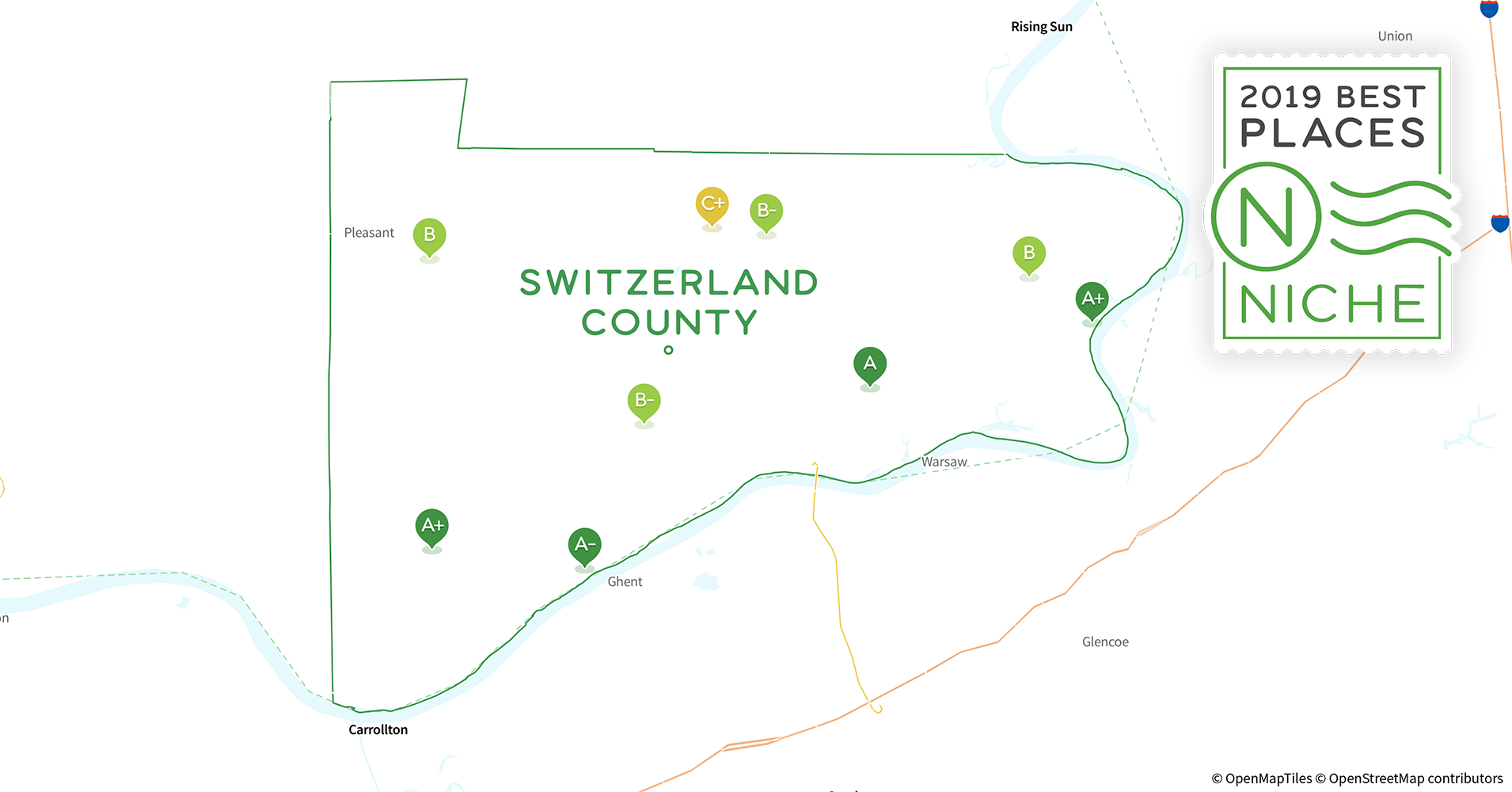 2019 Most Diverse Places to Live in Switzerland County, IN Niche