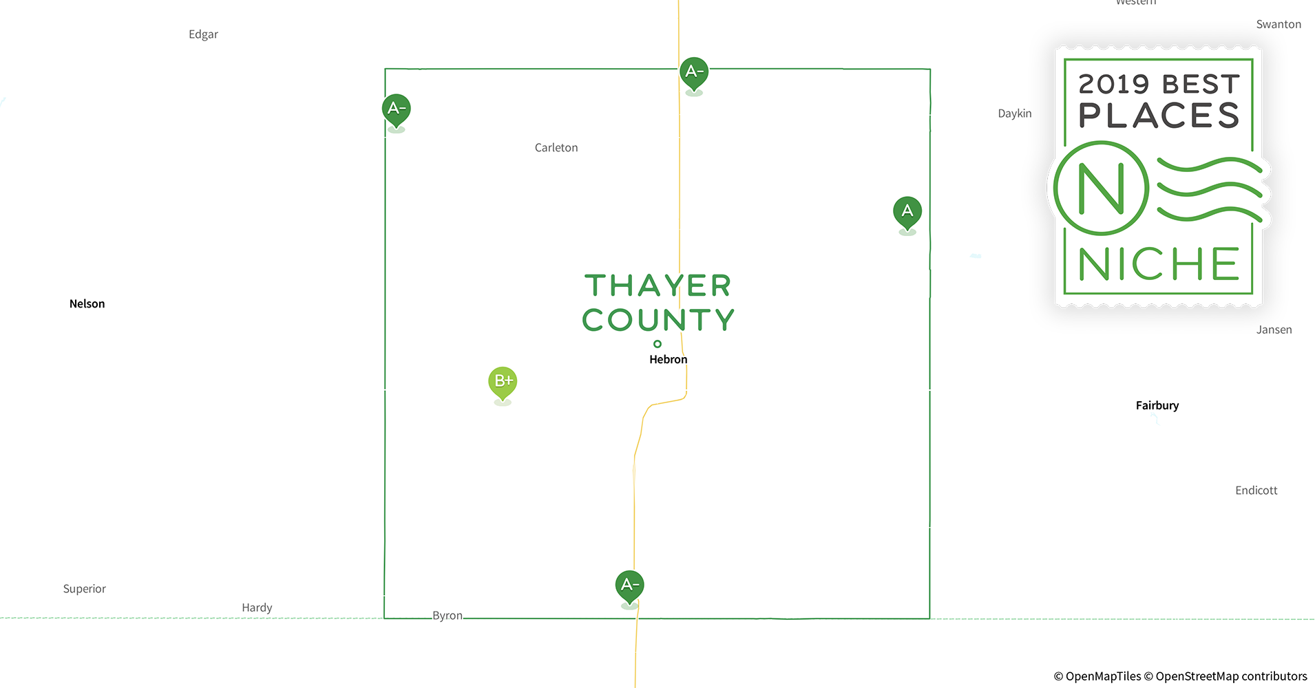 2019 Best Places to Live in Thayer County, NE Niche