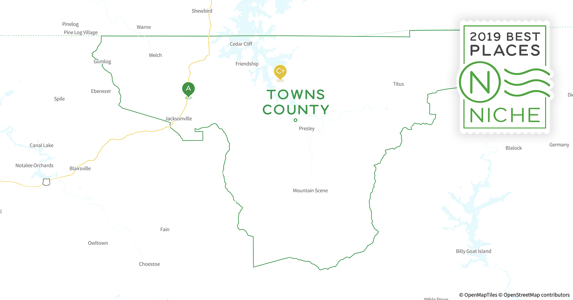 2019 Best Places to Live in Towns County, GA Niche