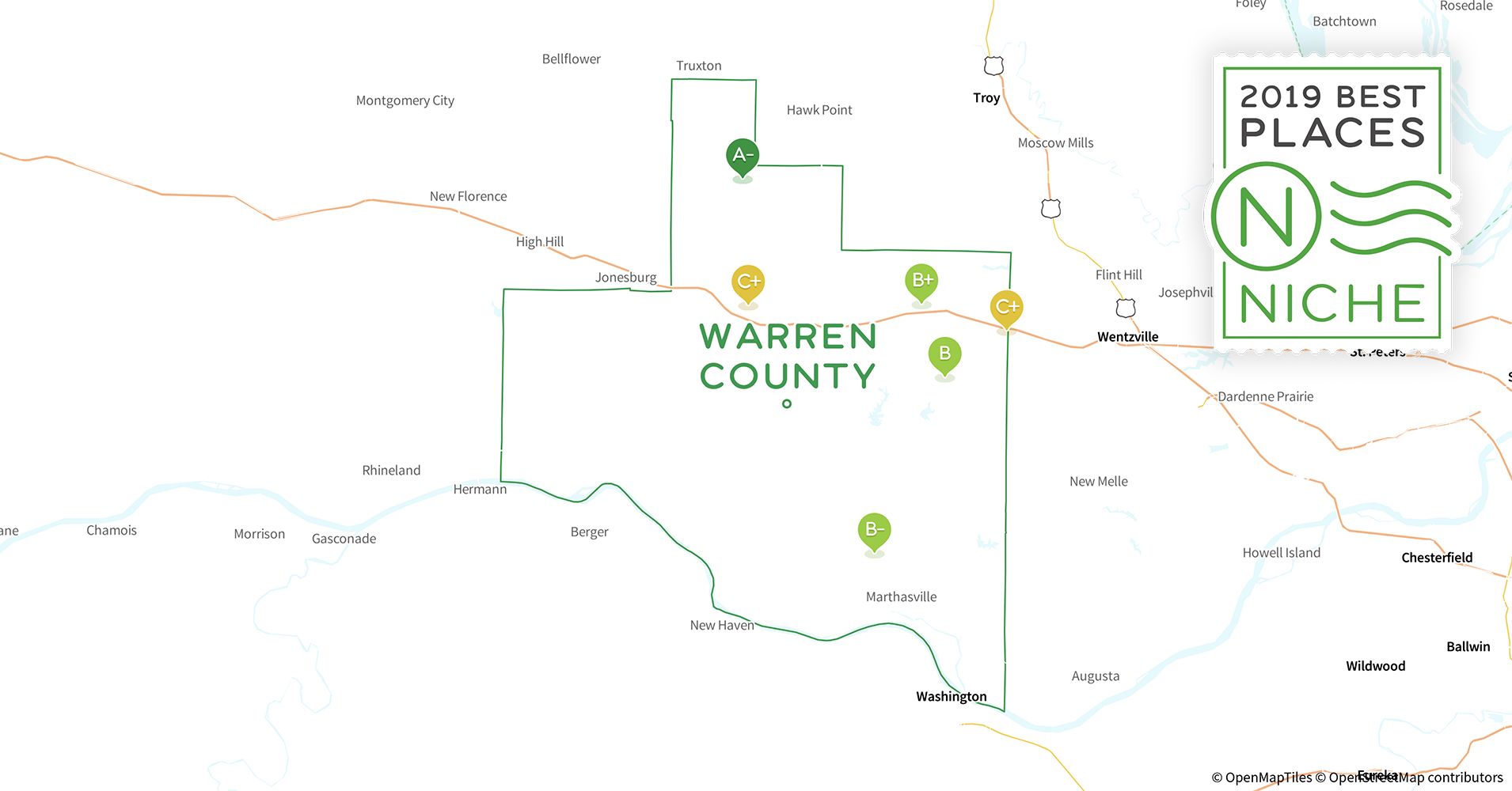 2019 Best Places to Live in Warren County, MO Niche