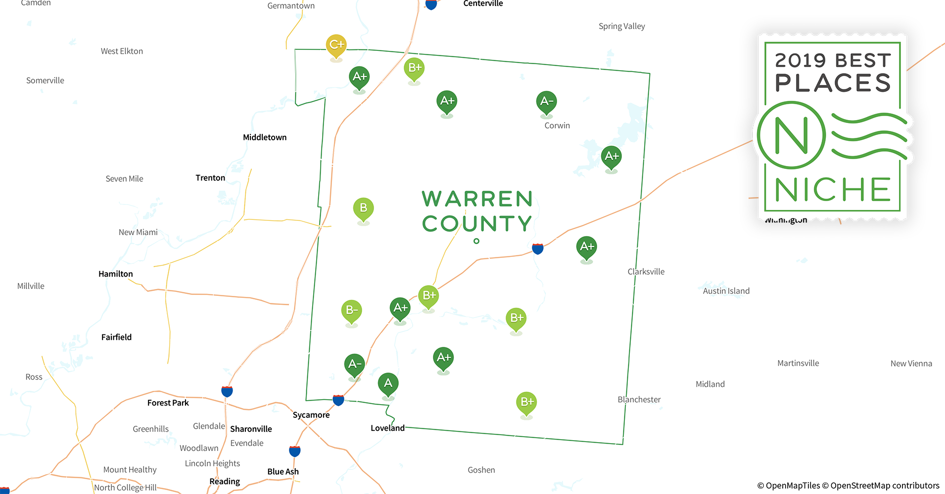 2019 Best Places to Live in Warren County, OH Niche