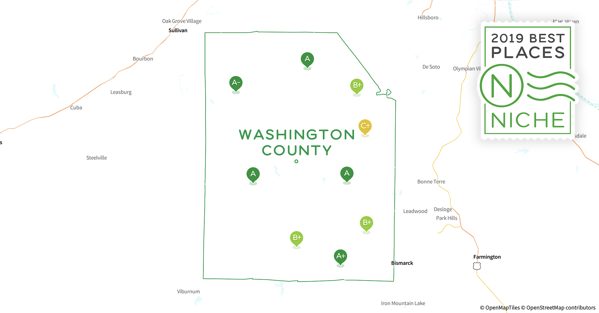 2019 Best Places to Live in Washington County, MO Niche
