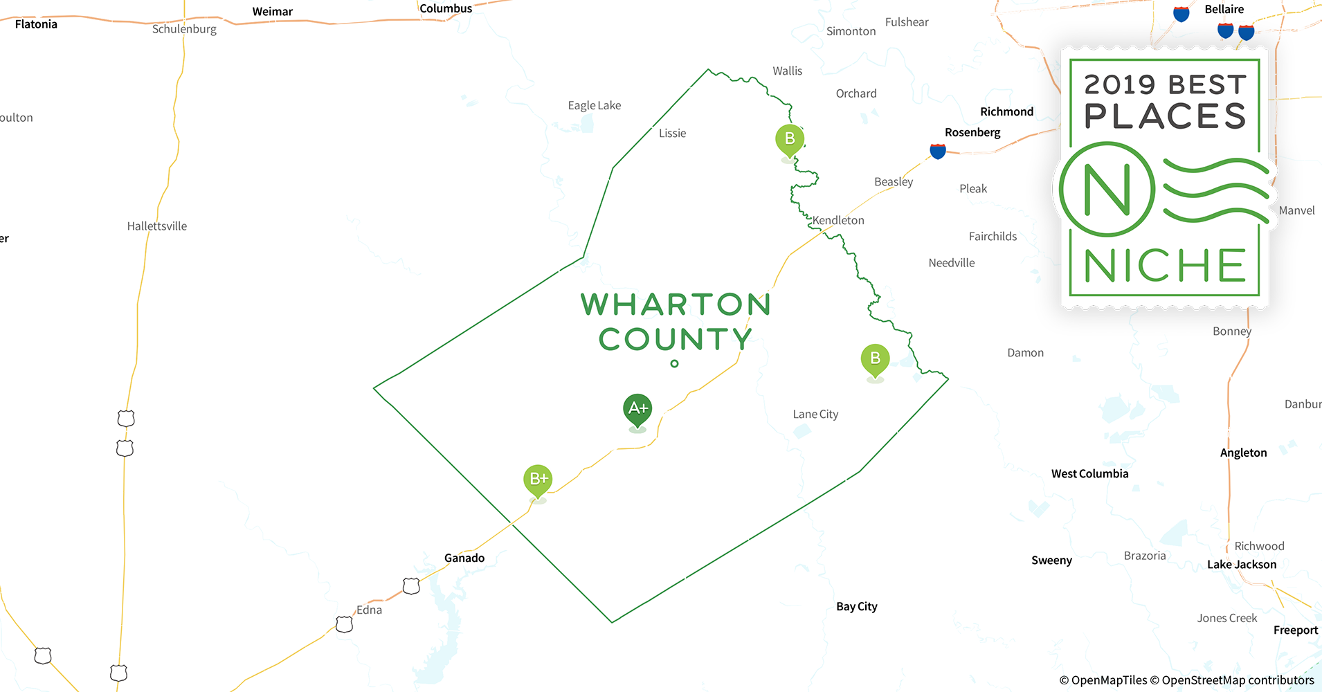 2019 Most Diverse Places to Live in Wharton County, TX Niche