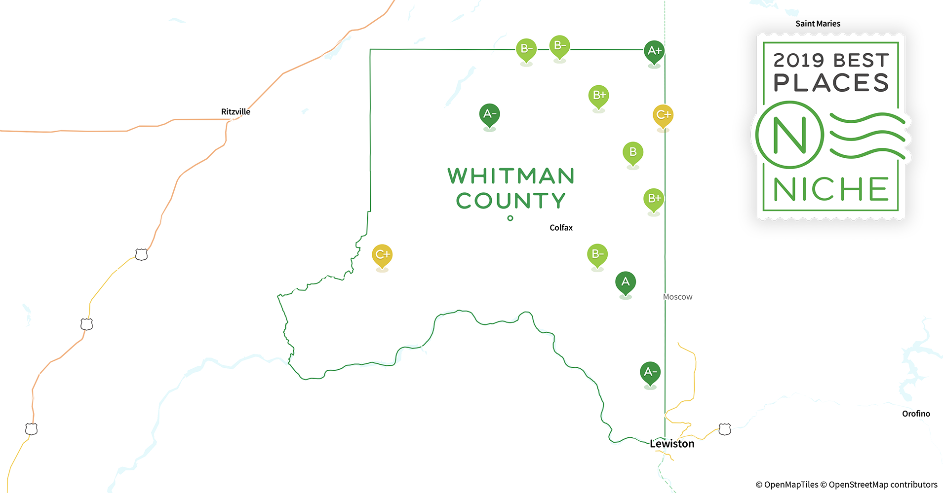 2019 Best Places to Live in Whitman County, WA Niche