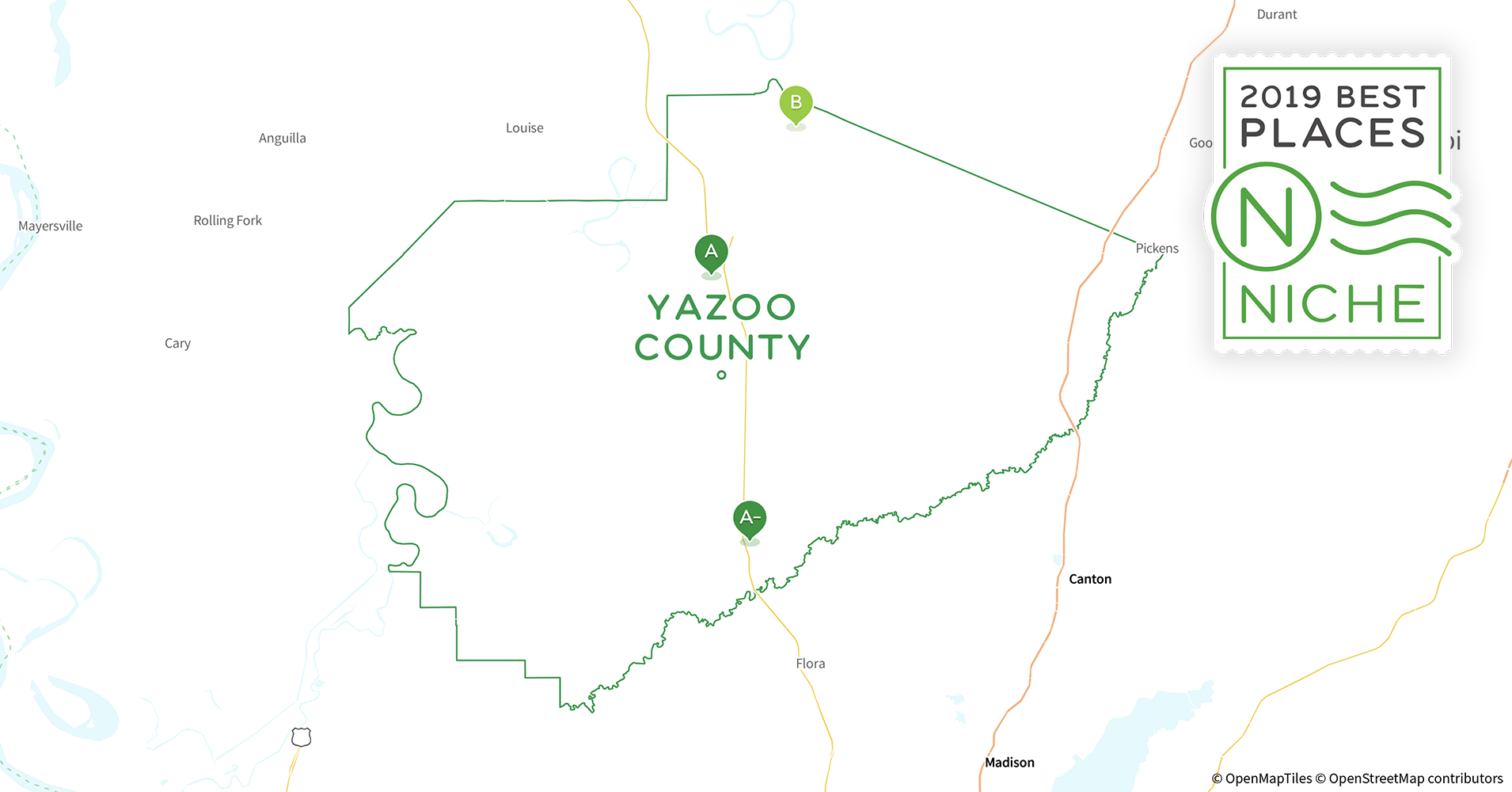 2019 Best Places to Live in Yazoo County, MS Niche