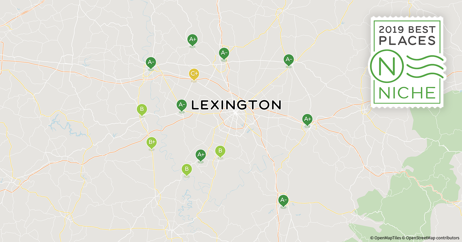 2019 Best Places to Live in the Lexington Area Niche