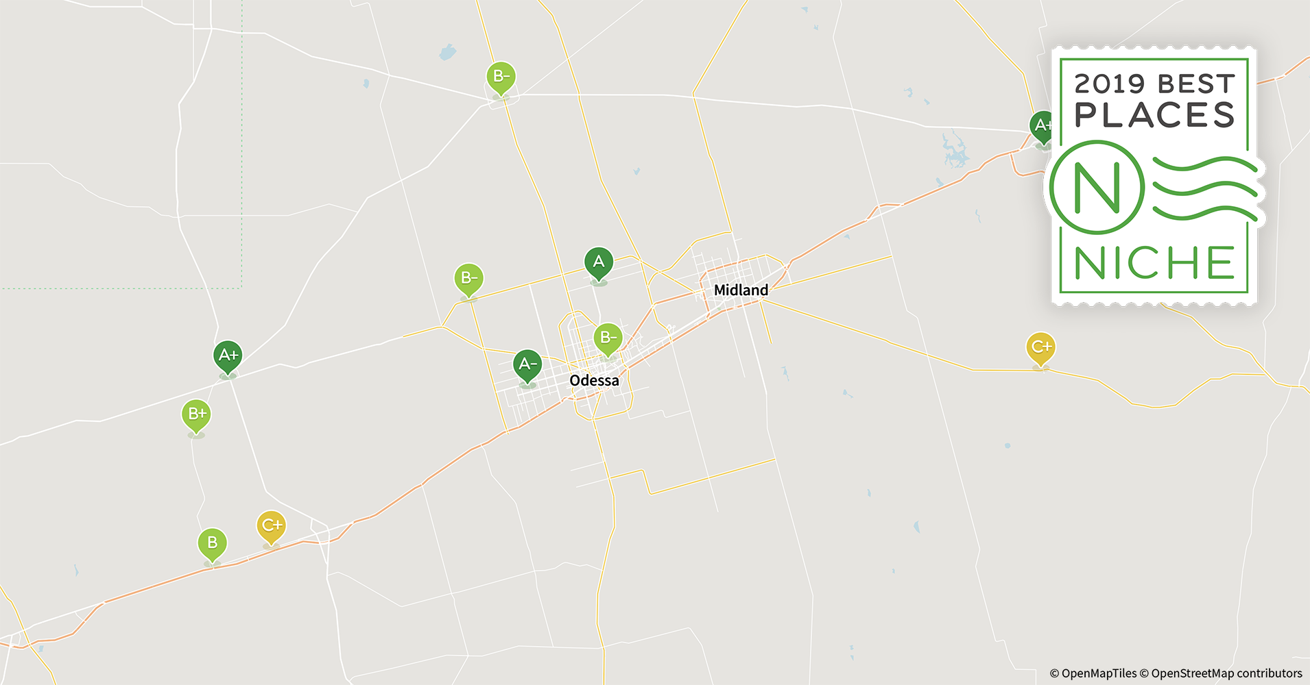 2019 Best Midland Odessa Area Suburbs to Live Niche