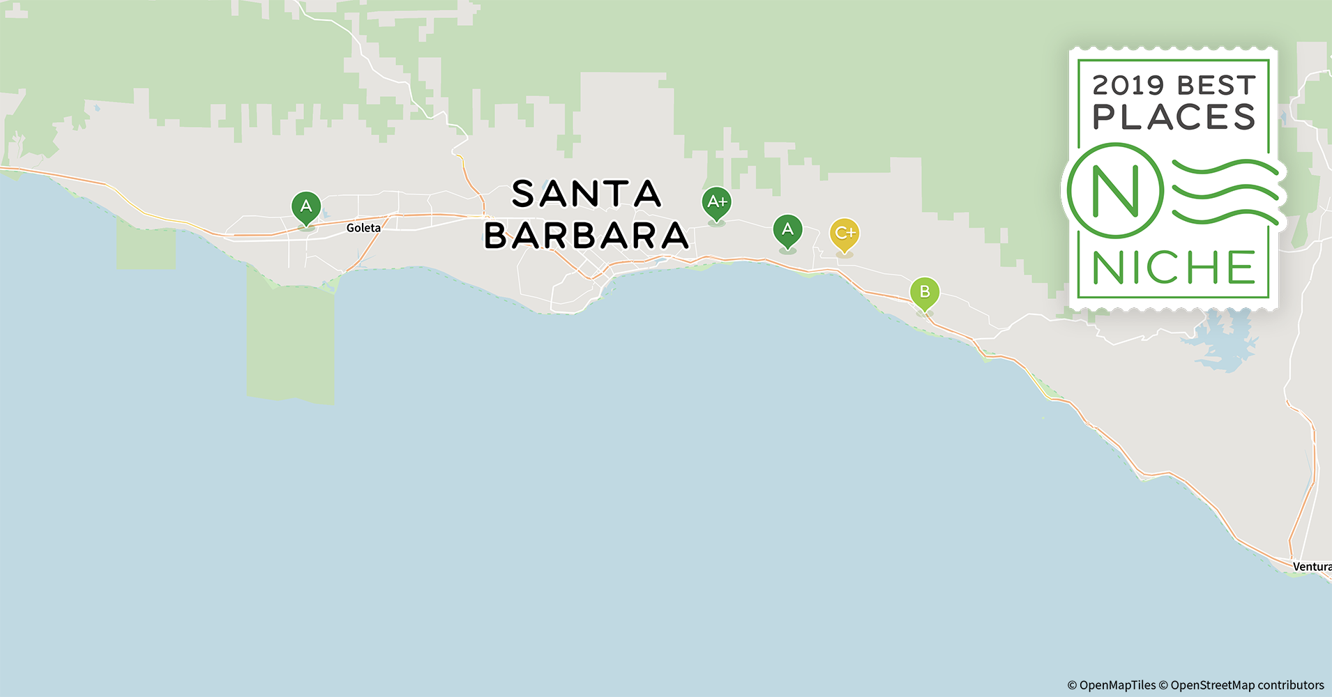 2019 Best Santa Barbara Area Suburbs to Live Niche