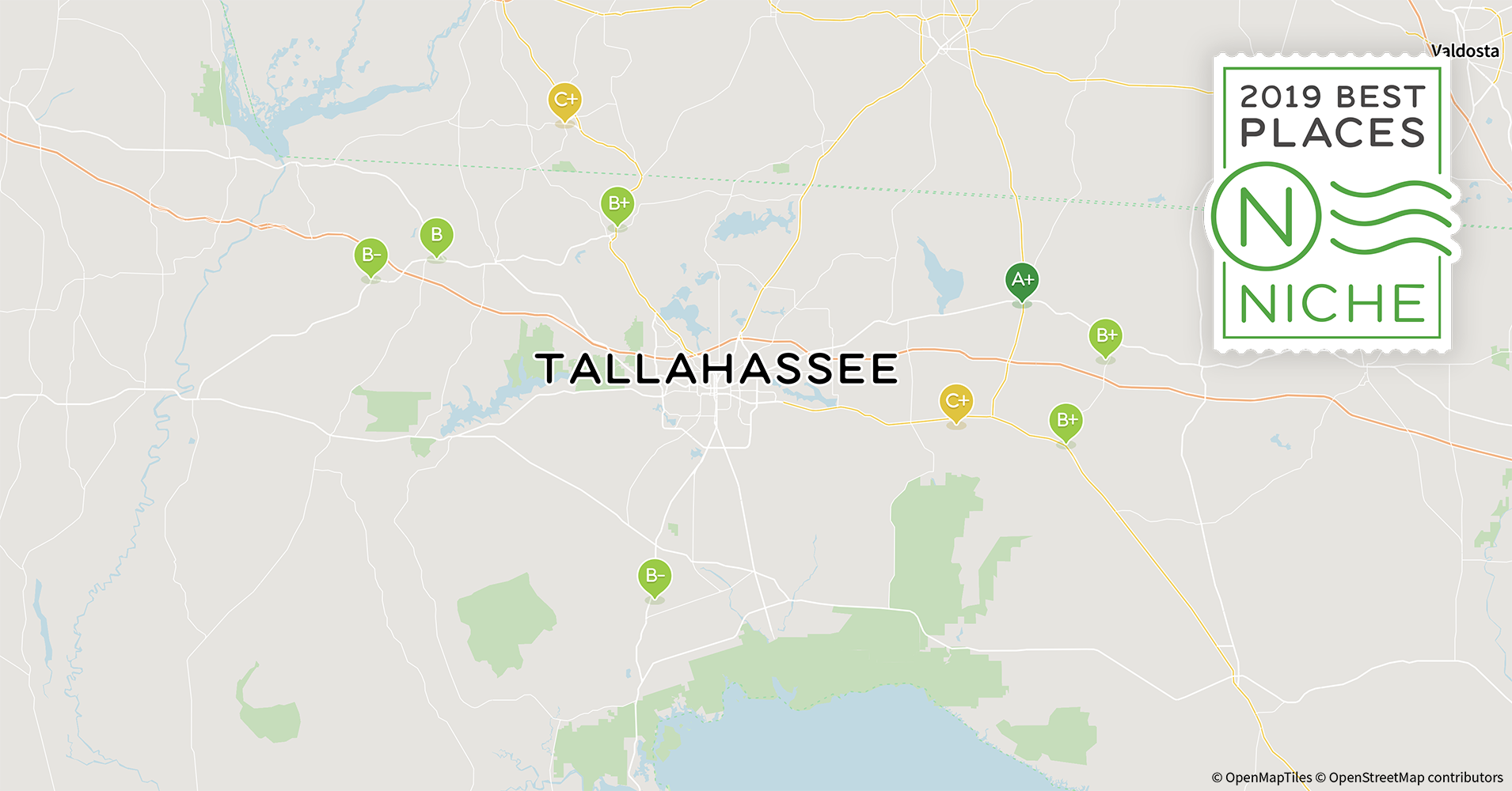2019 Safe Places to Live in Tallahassee Area Niche