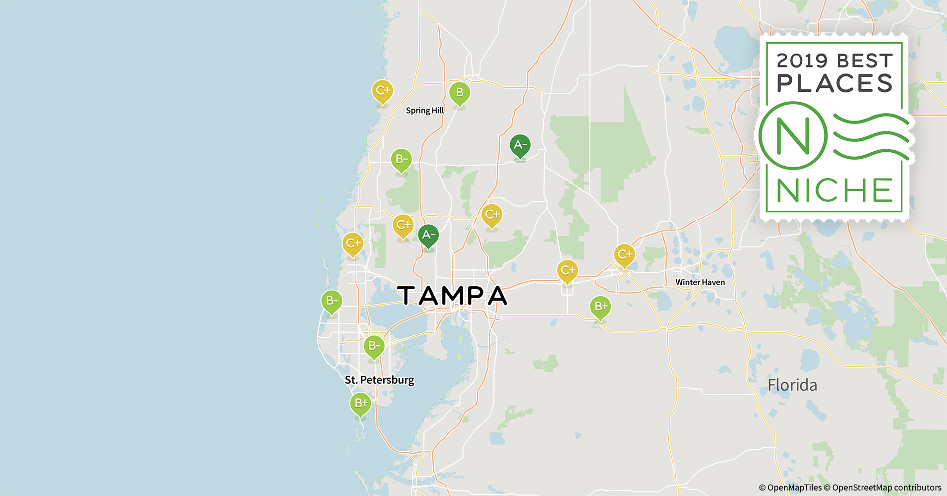 2021 Best Places  to Retire in Tampa  Area Niche