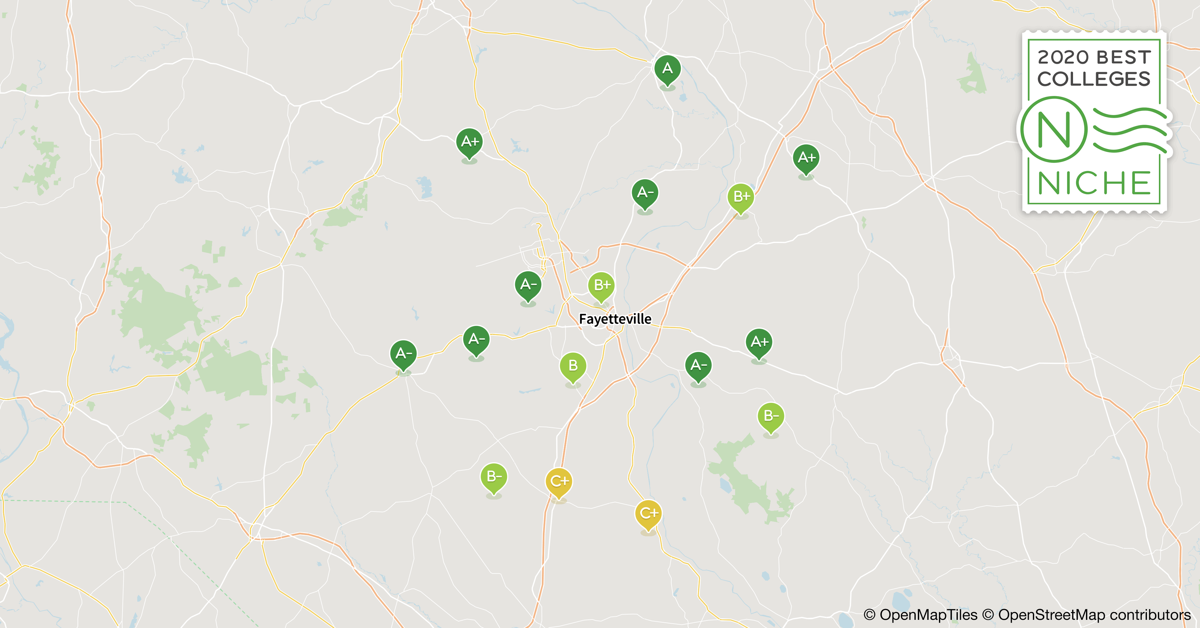 Colleges In Nc >> 2020 Best Colleges In Fayetteville Nc Area Niche Colleges In Nc >> 2020 Best Colleges In Fayetteville Nc Area Niche