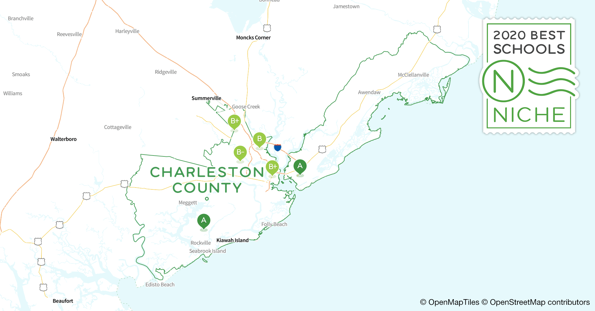 School Districts In Charleston County SC Niche