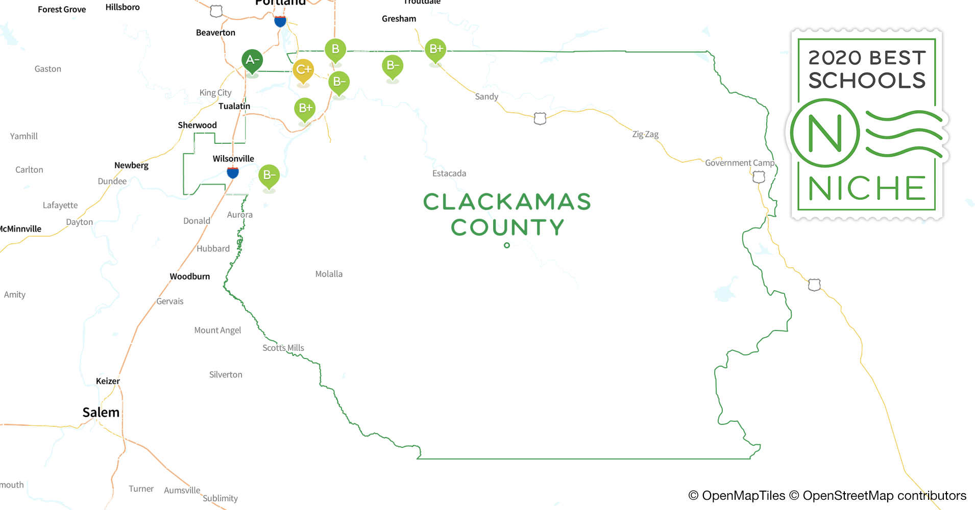 School Districts In Clackamas County OR Niche