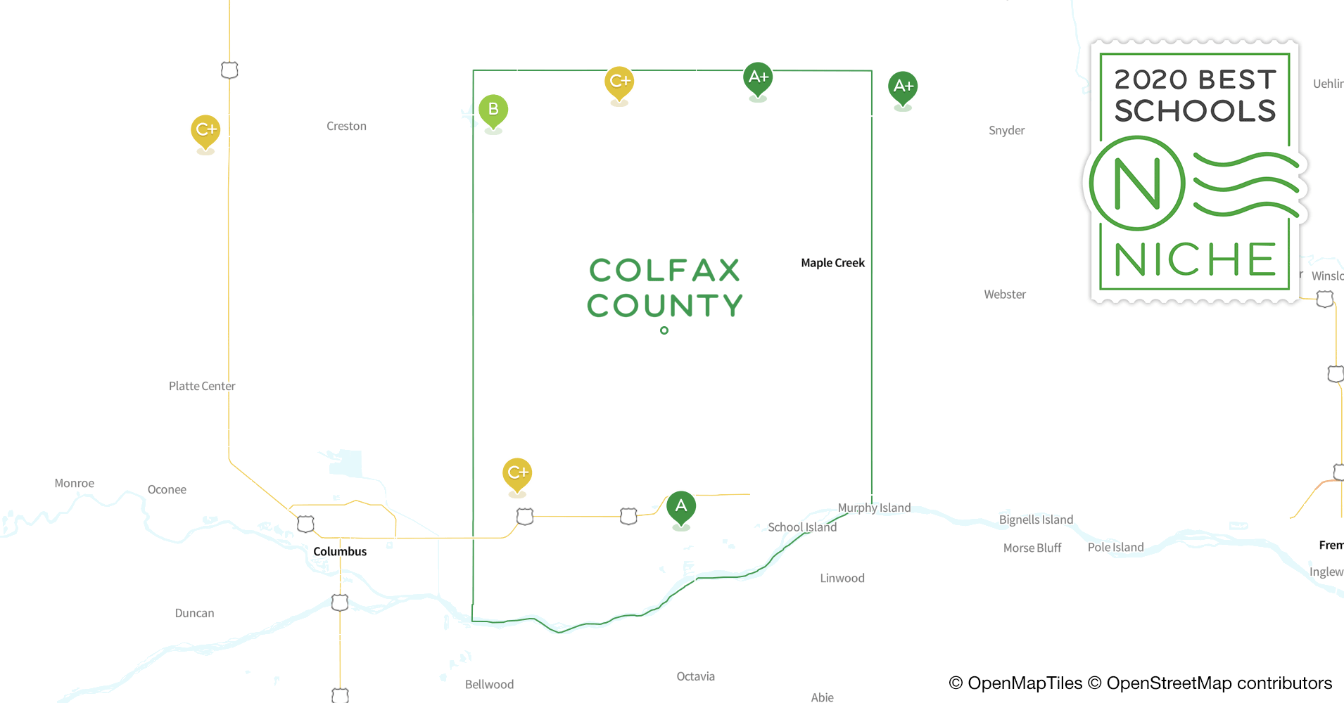 Public Schools in Colfax County, NE - Niche