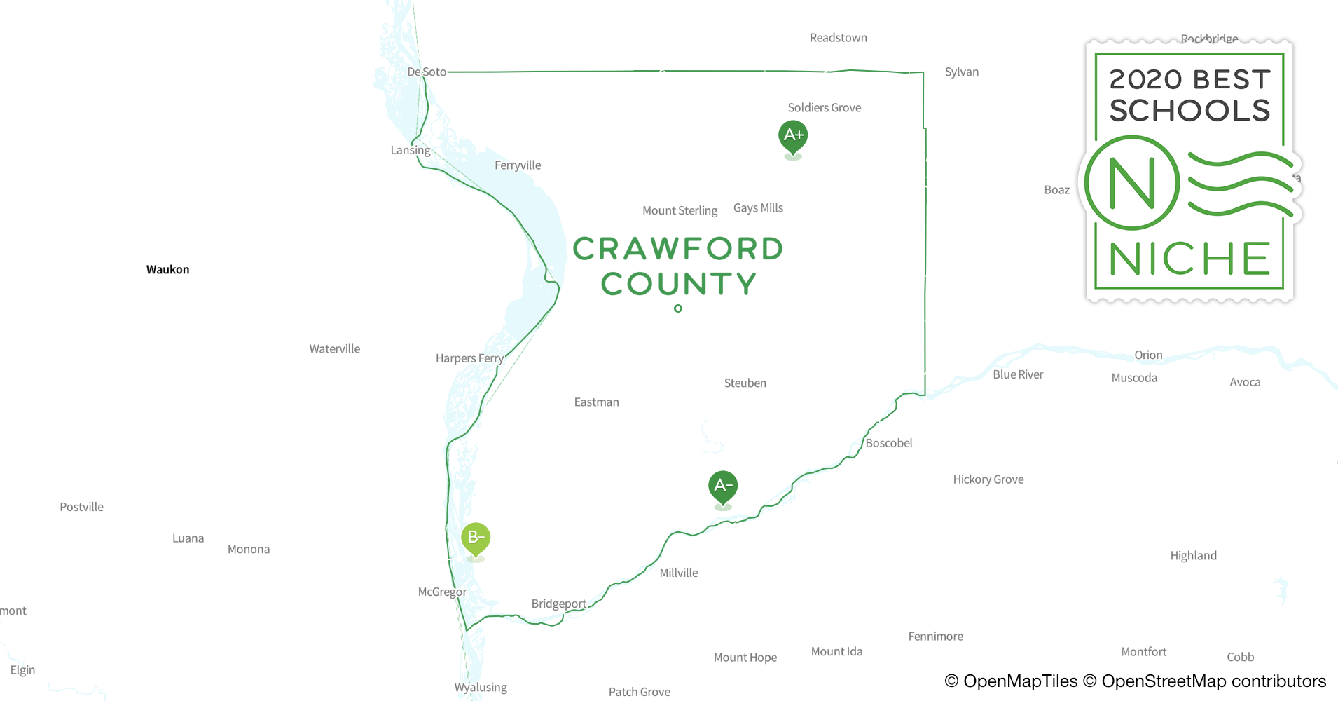 School Districts in Crawford County, WI Niche