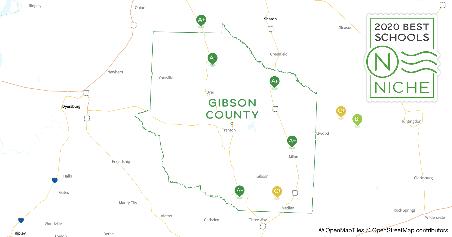 Public Schools in Gibson County, TN Niche