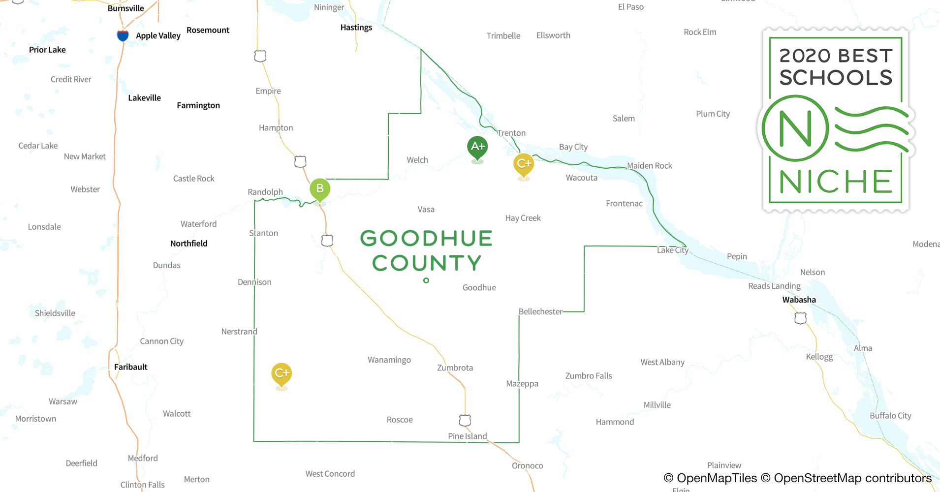 School Districts in Goodhue County, MN Niche